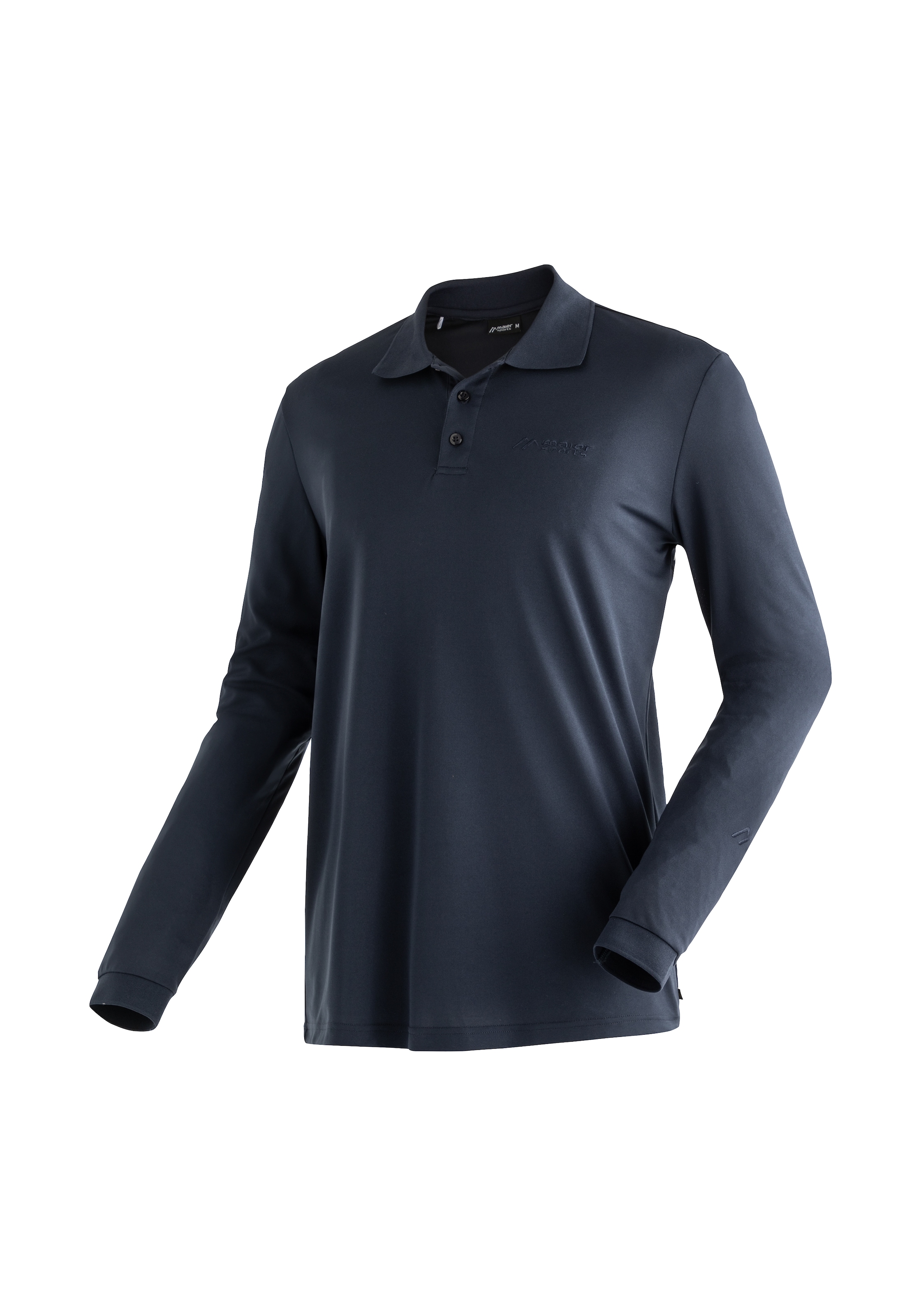 Maier Sports Poloshirt »Ulrich L/S«, Herren Langarmshirt mit Hemdkragen ▷  bestellen | BAUR