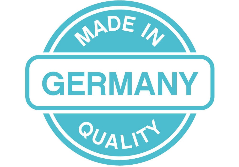 Saphir Waschtisch »Serie 6915 Waschschale mit Unterschrank für Gästebad, Gäste WC«, 61 cm mit Keramik-Aufsatzbecken, 2 Türen und 1 Fach
