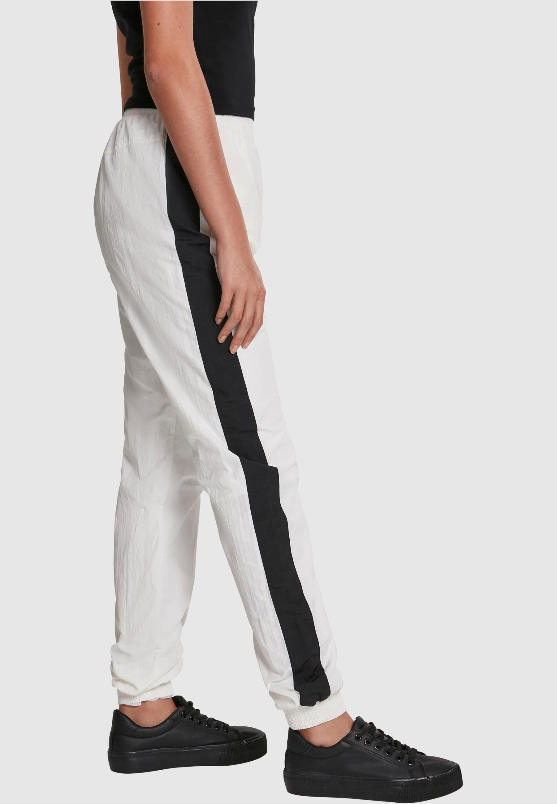 URBAN CLASSICS Stoffhose »Urban Classics Damen Ladies Striped Crinkle Pants«, (1 tlg.)
