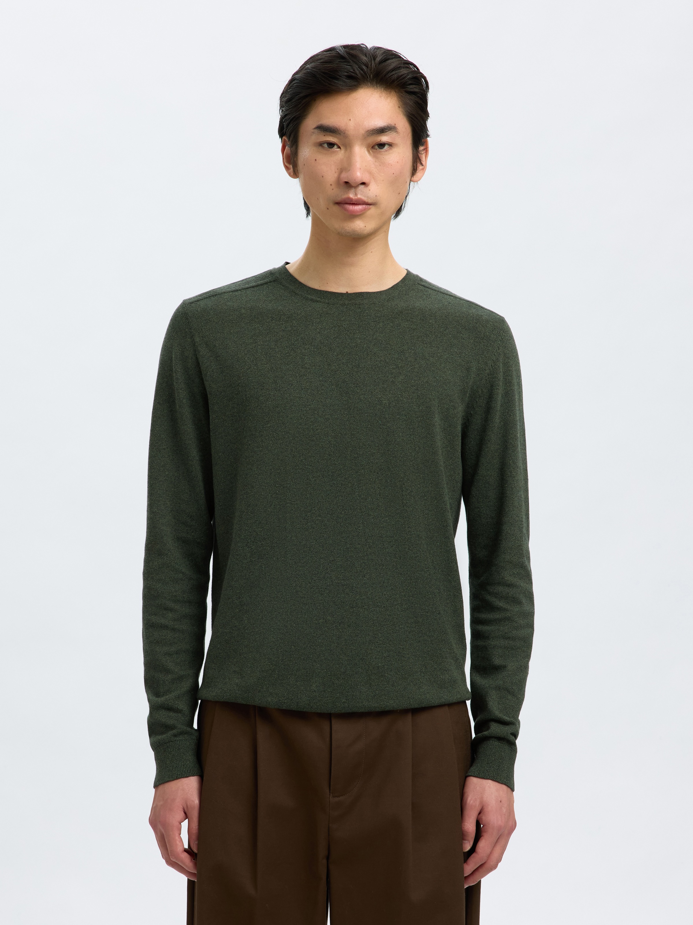 SELECTED HOMME Strickpullover "SLHBERG CREW NECK NOOS" günstig online kaufen