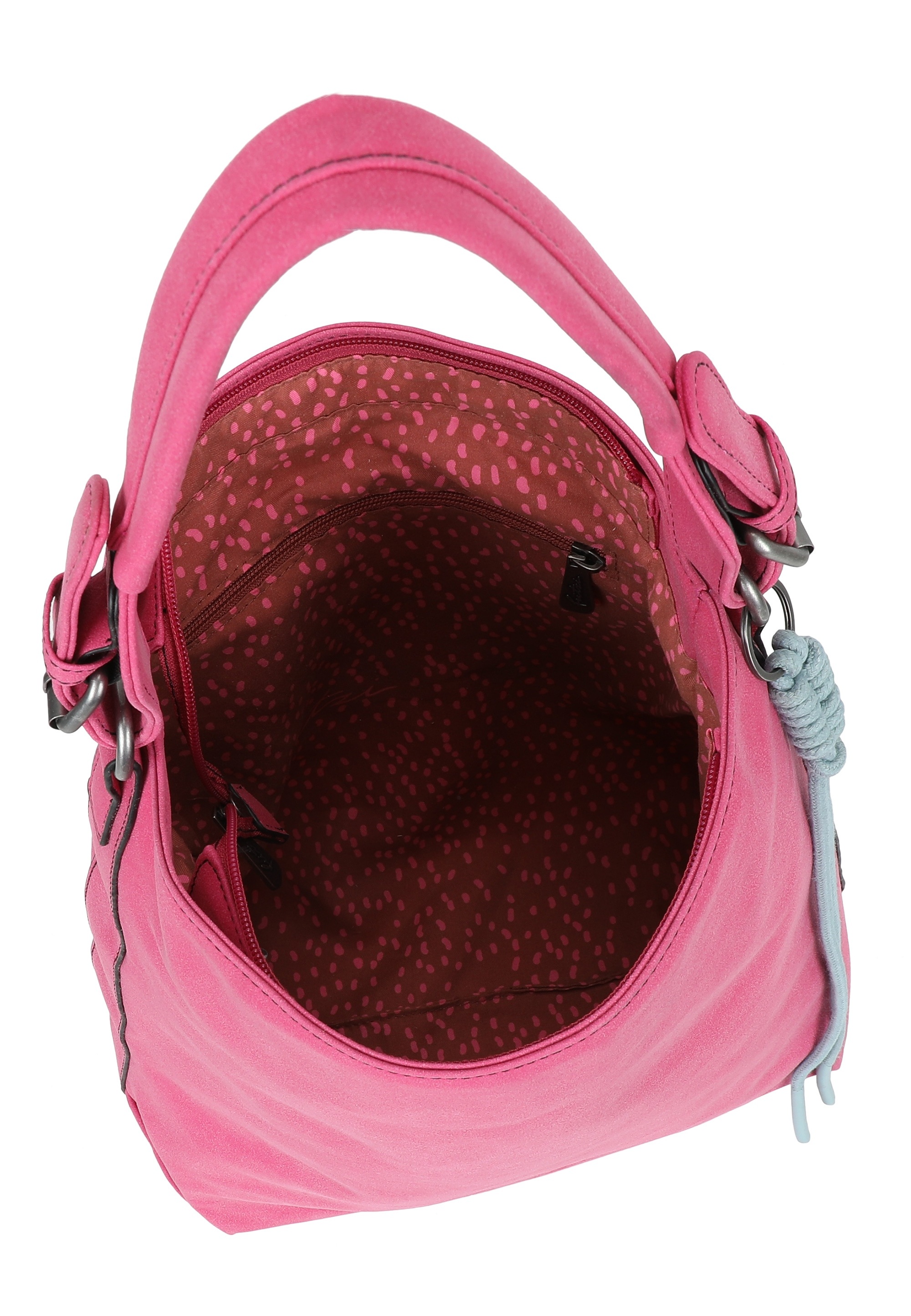 Fritzi aus Preußen Schultertasche »Jacky Black« mit Reißverschluss