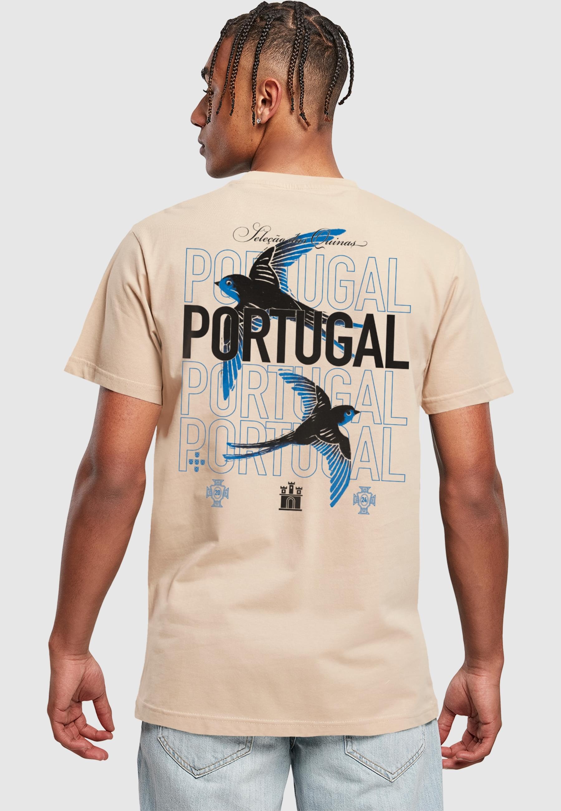MisterTee T-Shirt »MisterTee Andorinha Portuguesa Tee«, (1 tlg.)
