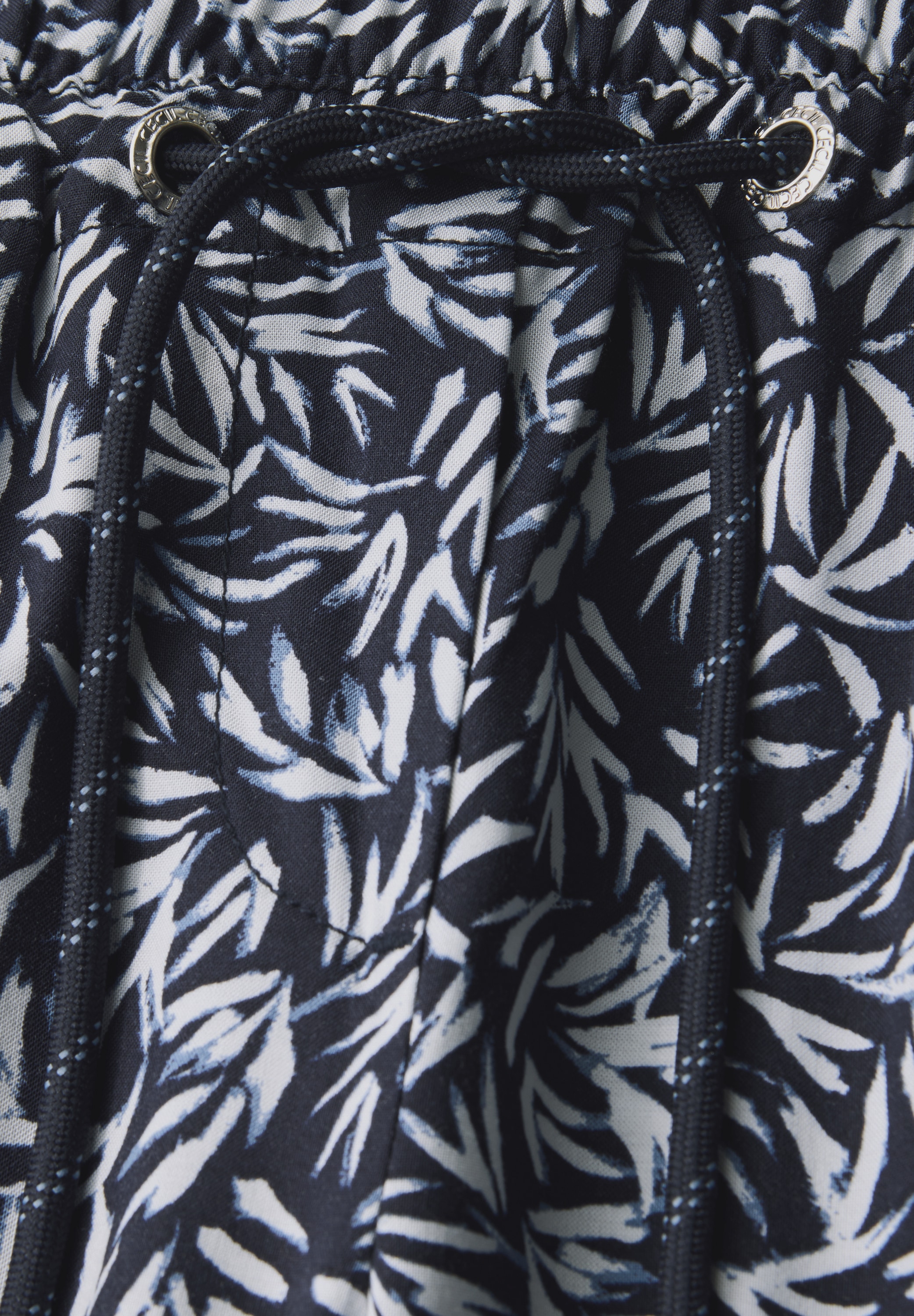 Cecil Stoffhose »CHELSEA«, mit floralem Allover-Print