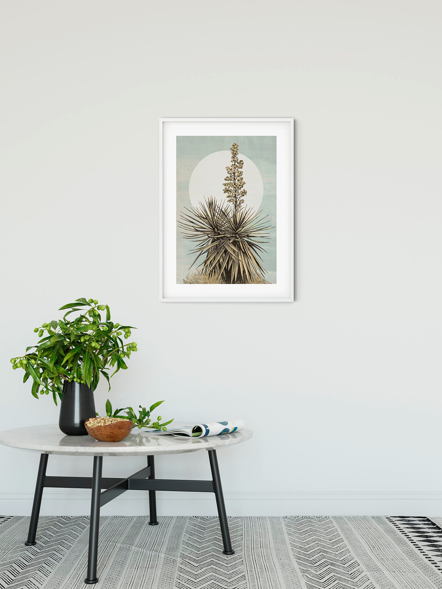 Komar Bild »Plans de Lagon« Natur 1 Stk. tlg. Wandbild zur Dekoration - ohne Rahmen