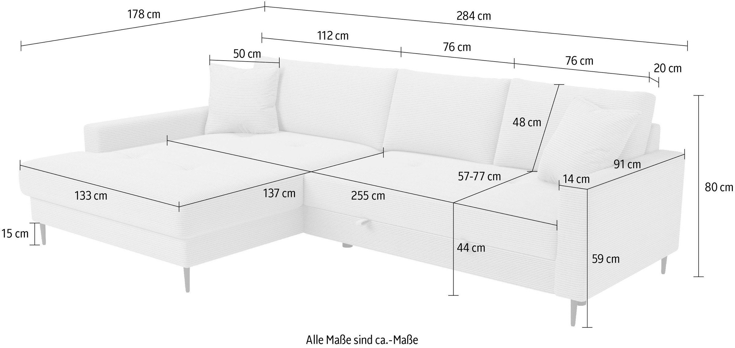 Trends by HG Ecksofa »Summer«