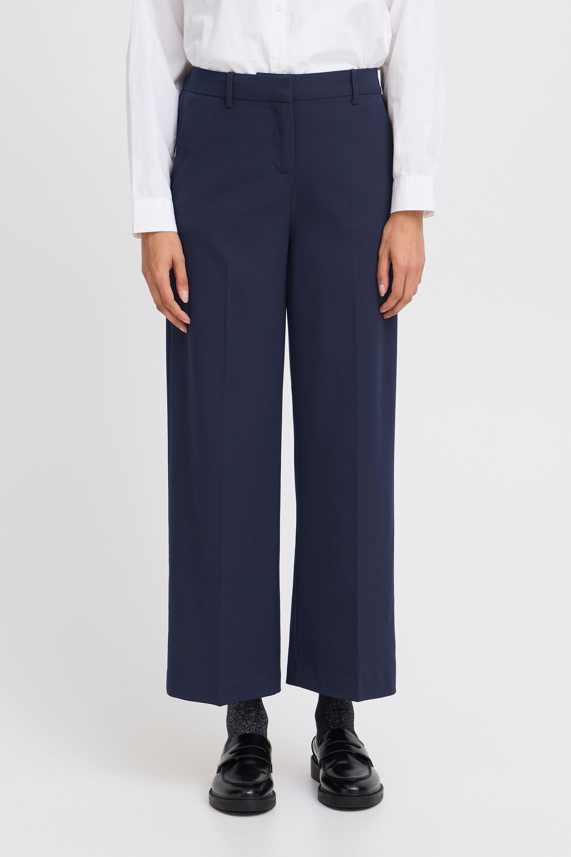 b.young Stoffhose »Stoffhose BYDANTA WIDE LEG PANTS 2 CROPPED«