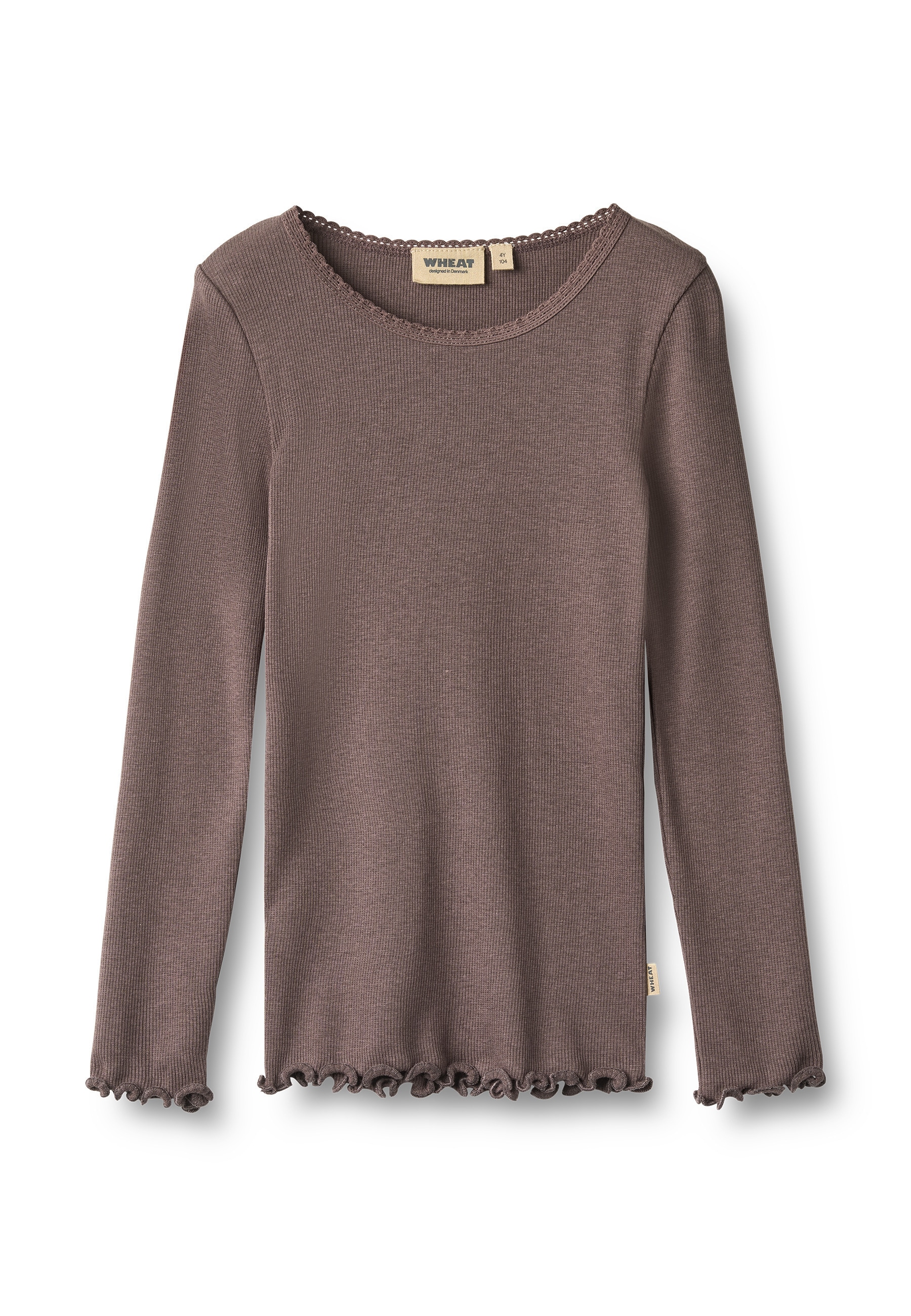 WHEAT Longsleeve »WHEAT Rippen-T-Shirt L/S Reese« 1