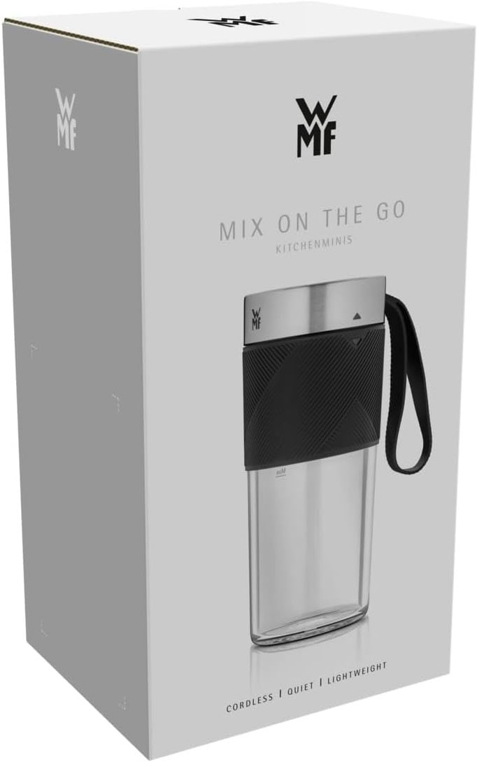 WMF Smoothie-Maker »KÜCHENminis Mix on the go« 50 W aufladbarer Mixer, tragbar und kompakt für unterwegs, leise Handhabung
