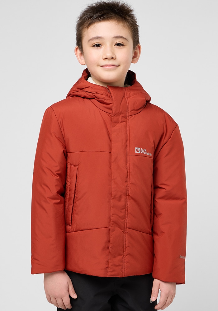 Jack Wolfskin Fleecejacke "SNOWBEAR JKT K", mit Kapuze