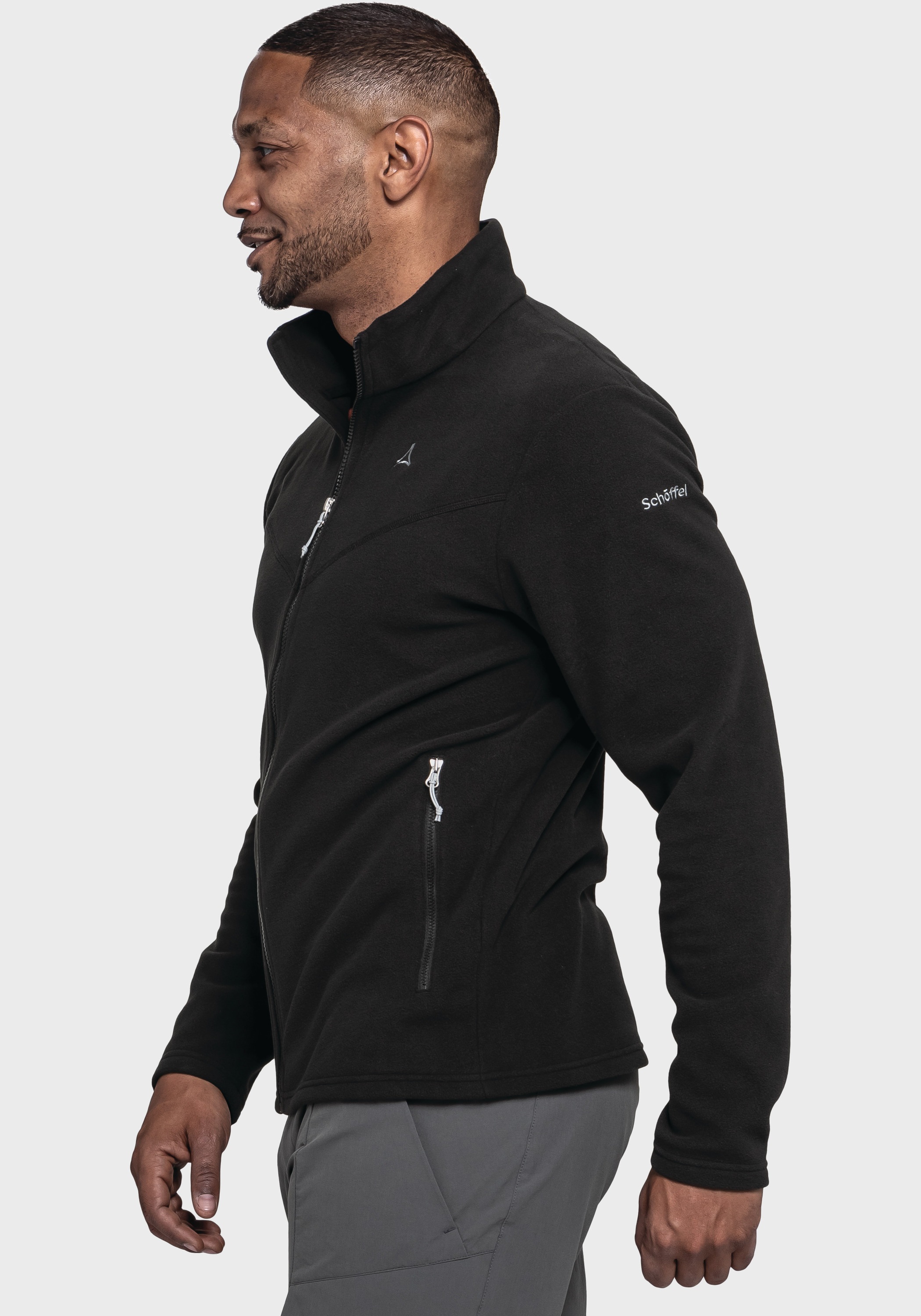Schöffel Fleecejacke »Hiking Fleece Jk Style Qutang MNS«, ohne Kapuze