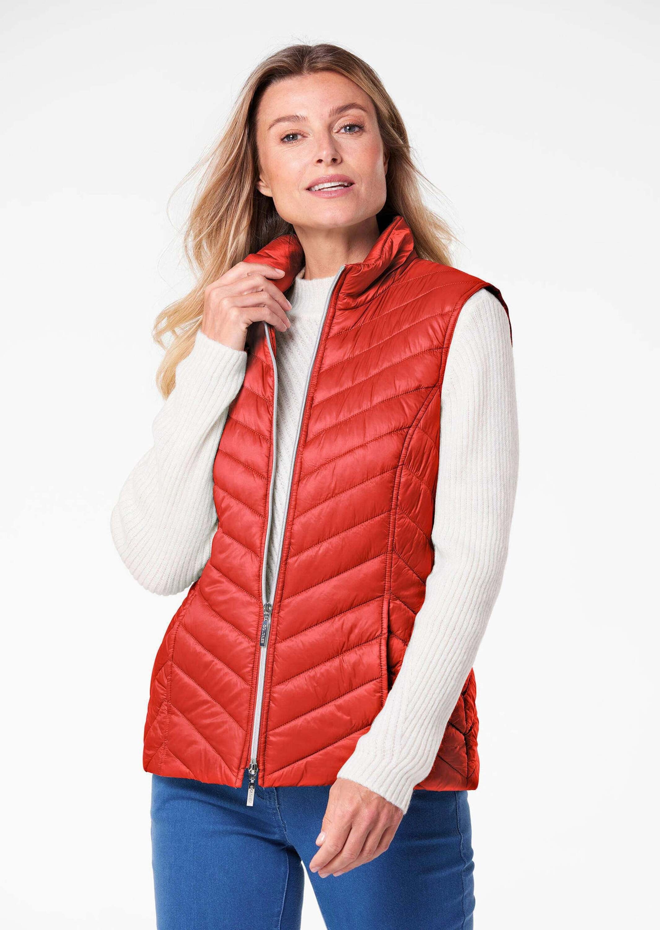 GOLDNER Kurzweste "Kurzgröße Weste mit leichter Wattierung" Leichte Wattier günstig online kaufen