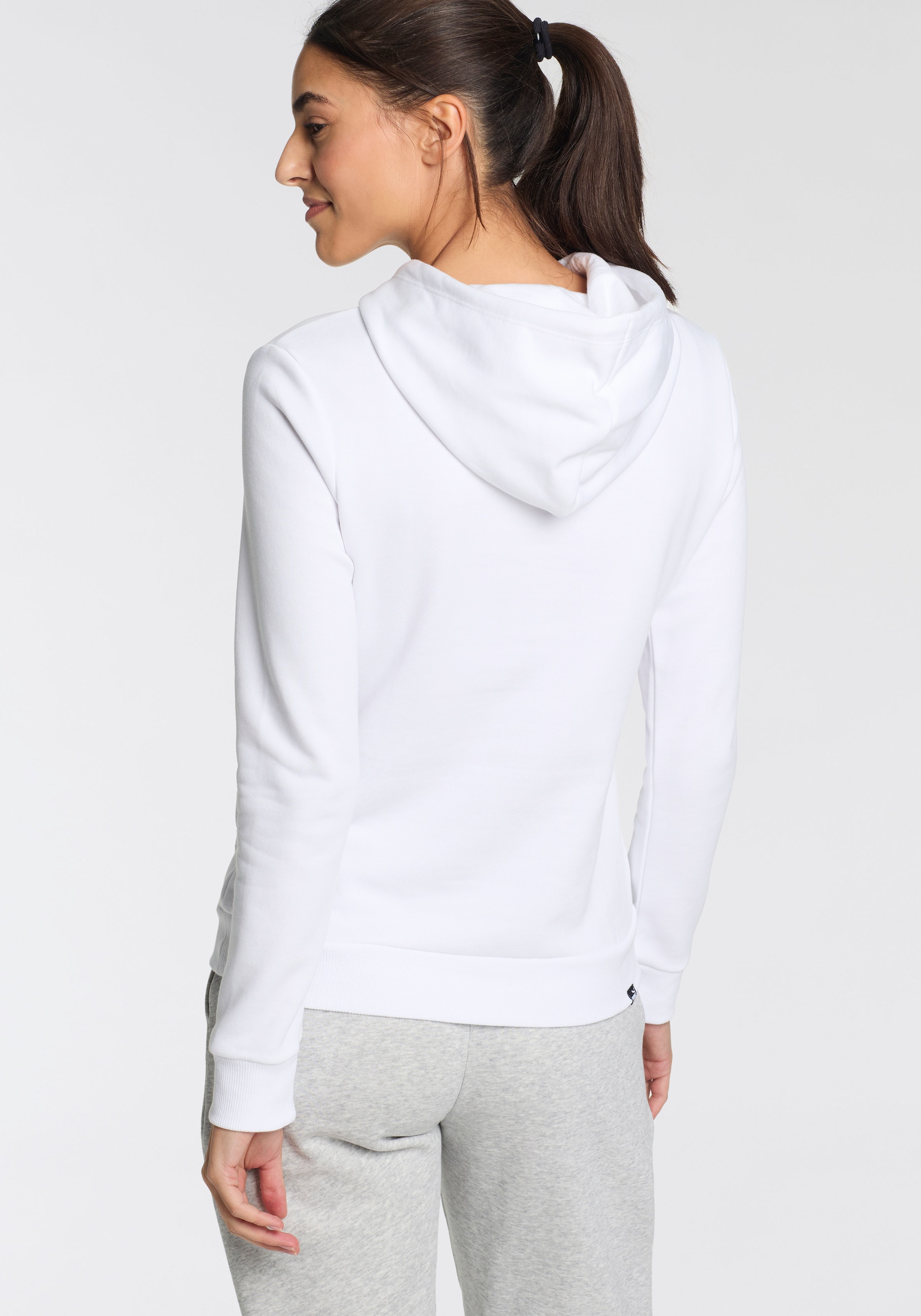 PUMA Kapuzensweatshirt "ESS+ LOGO LAB HOODIE FL", Oversized Fit, mit Kängur günstig online kaufen