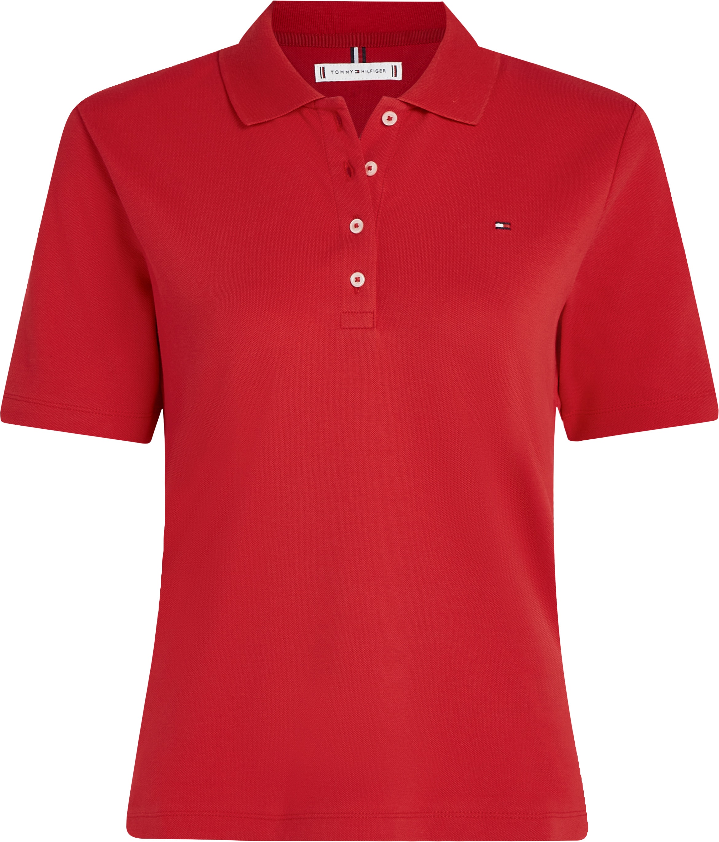 Tommy Hilfiger Poloshirt »1985 Regular Fit Pique Premium Polo«, mit Logo-Stickerei, mit Seitenschlitzen