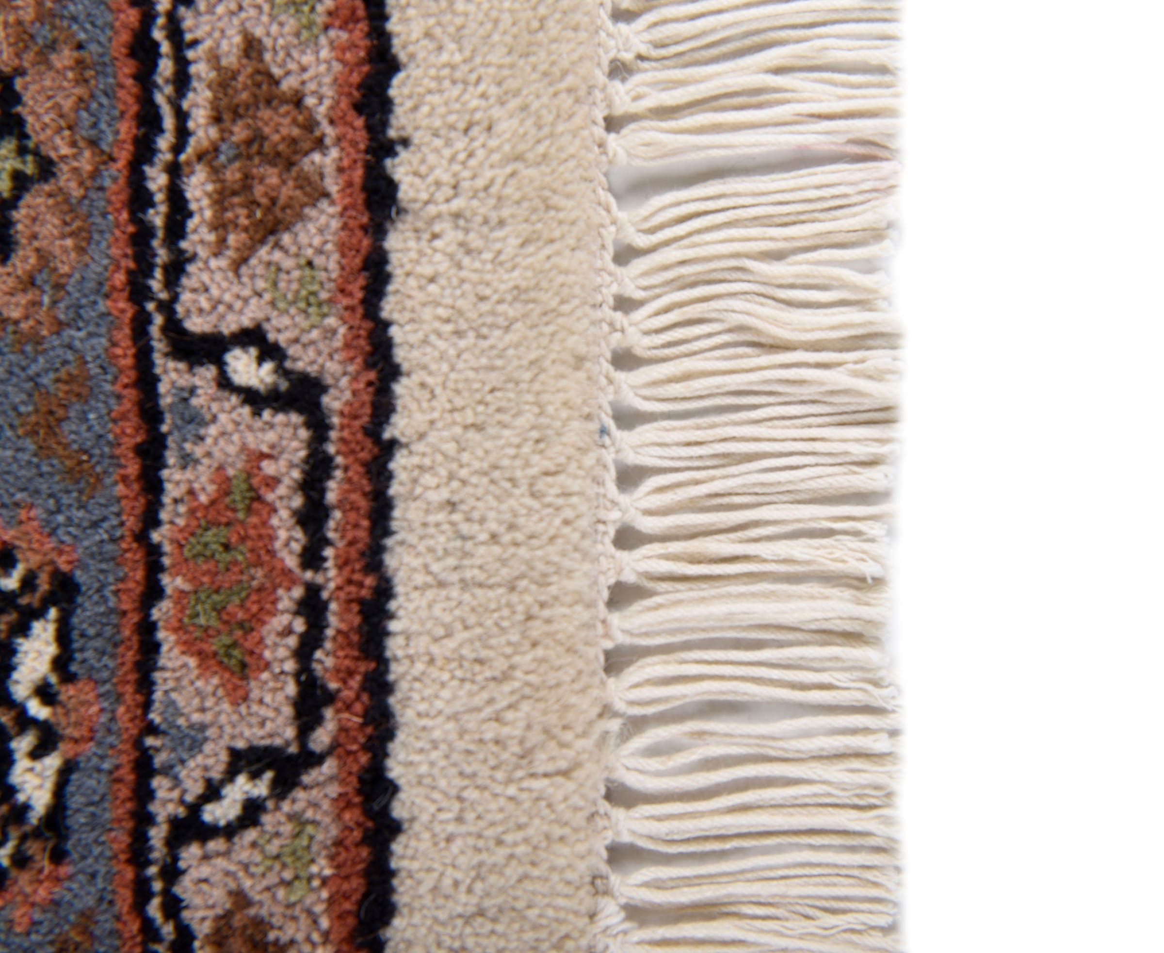 THEKO Orientteppich »Benares Bidjar«, rund, reine Wolle, handgeknüpft, mit Fransen