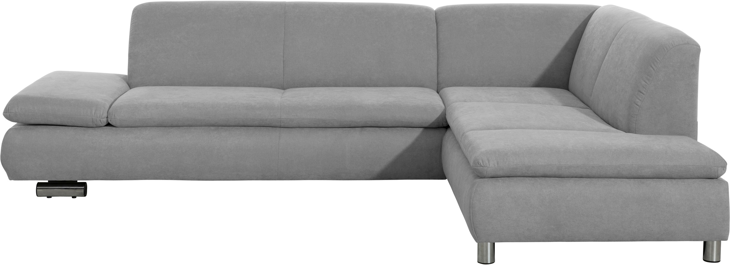 Max Winzer® Ecksofa »Toulouse modern und bequem, aktuelles Design, hoher Sitzkomfort«, mit klappbaren Armlehnen, Breite 271 cm