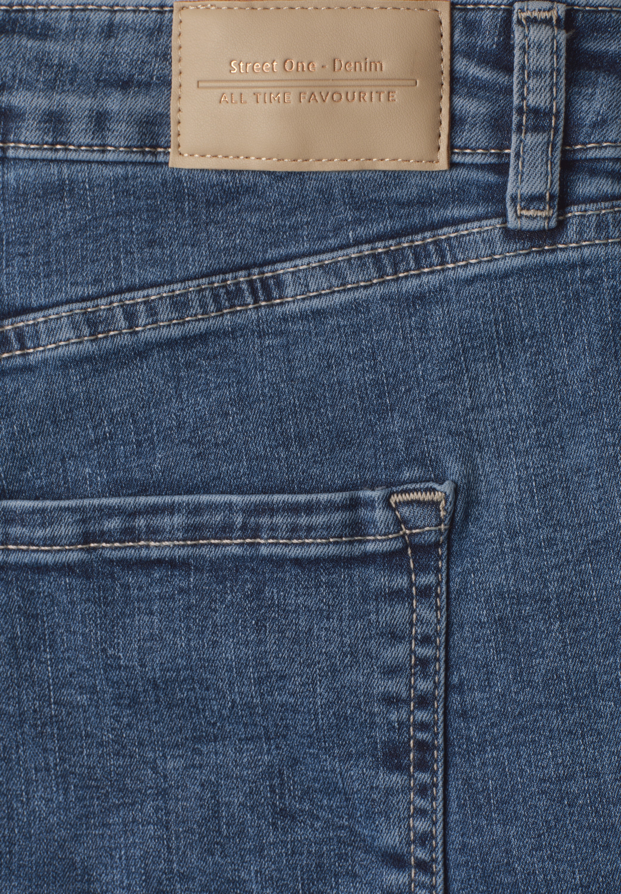 STREET ONE Loose-fit-Jeans 5-Pocket-Style