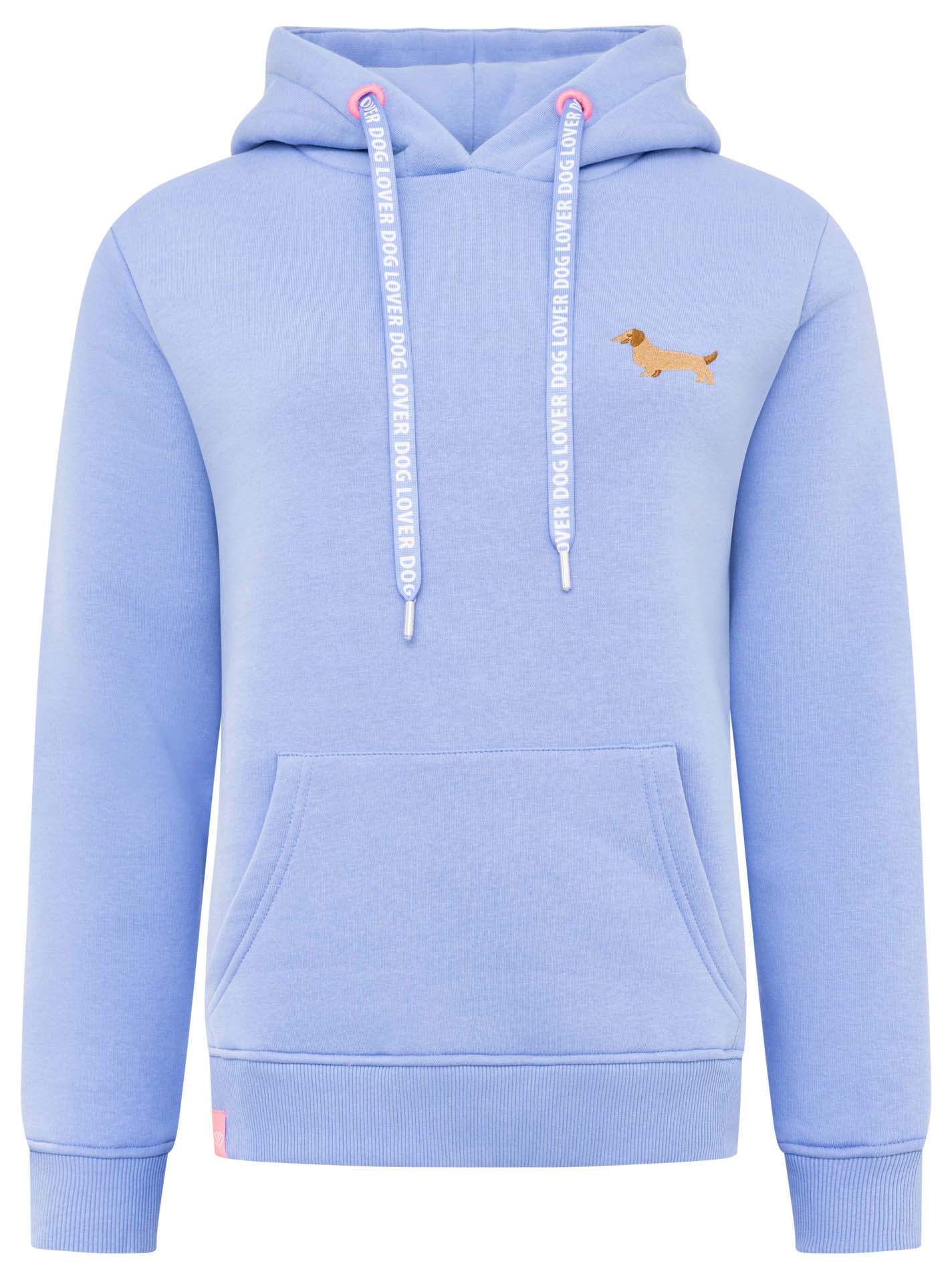 Zwillingsherz Hoodie ""Kleiner Dackel"", mit gesticktem Dackel, bedruckten günstig online kaufen