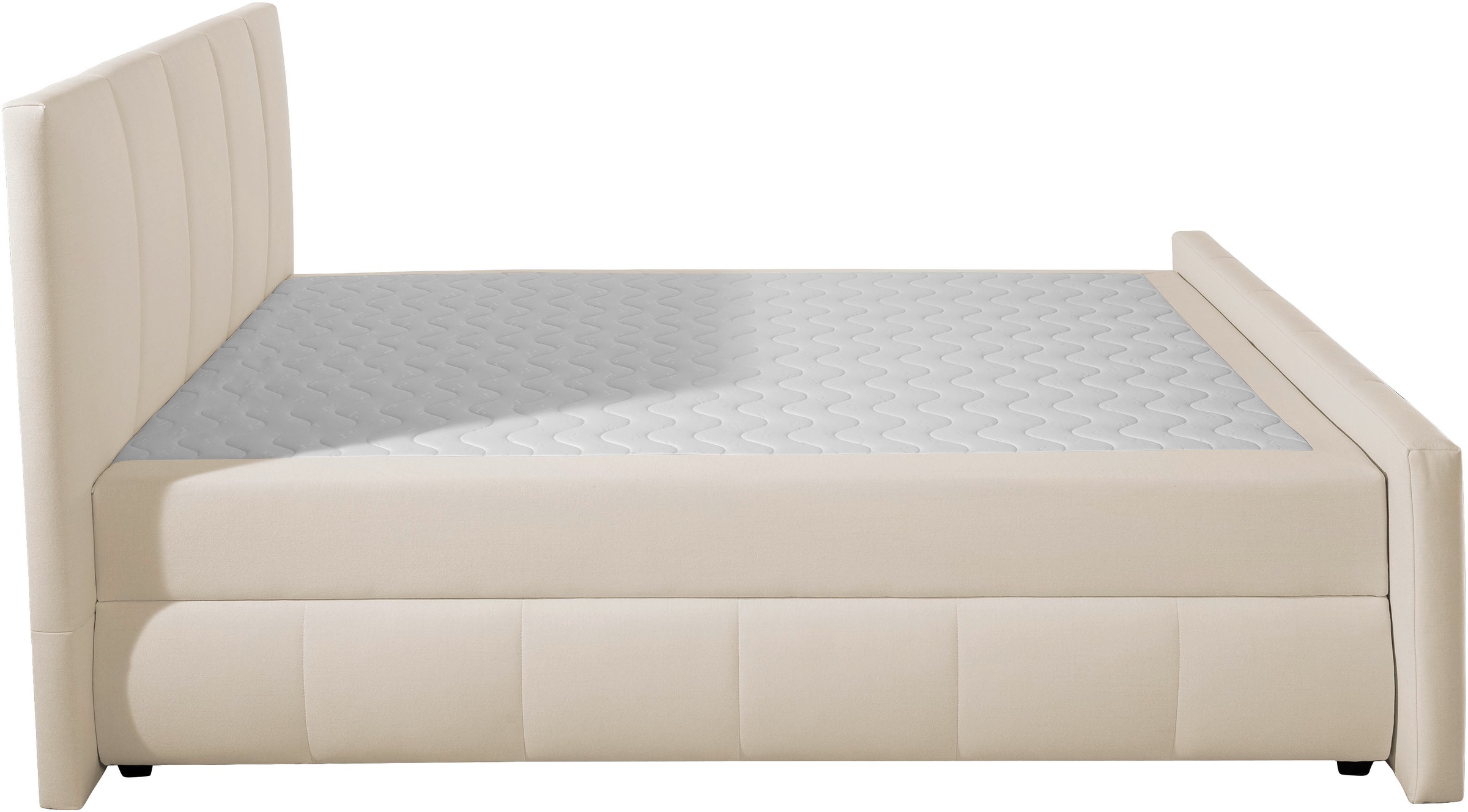 Home affaire Boxbett »Hanelore inkl. Bettkasten und Topper« Boxbett mit Bettkasten und Fußteil, inkl. Topper
