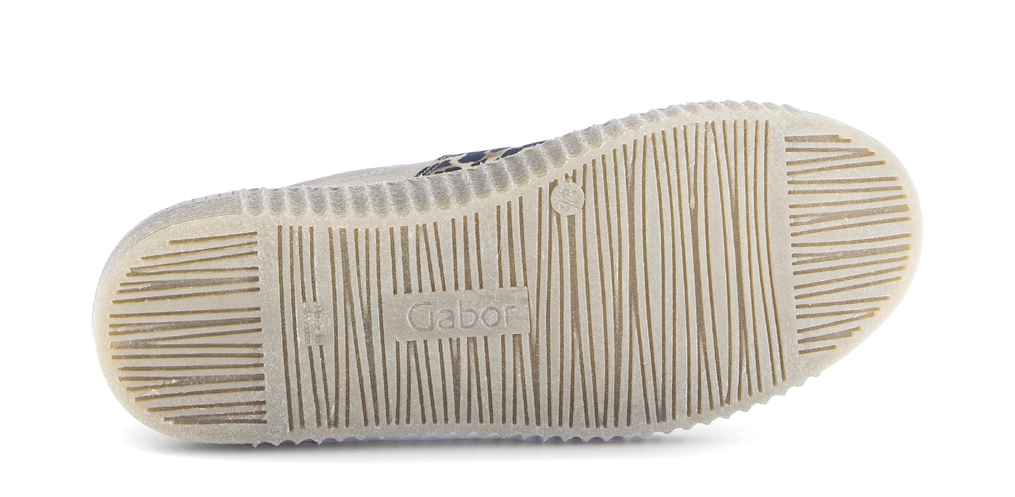 Gabor Plateausneaker, Freizeitschuh, Halbschuh, Schnürer mit Plateausohle in Krepp-Optik