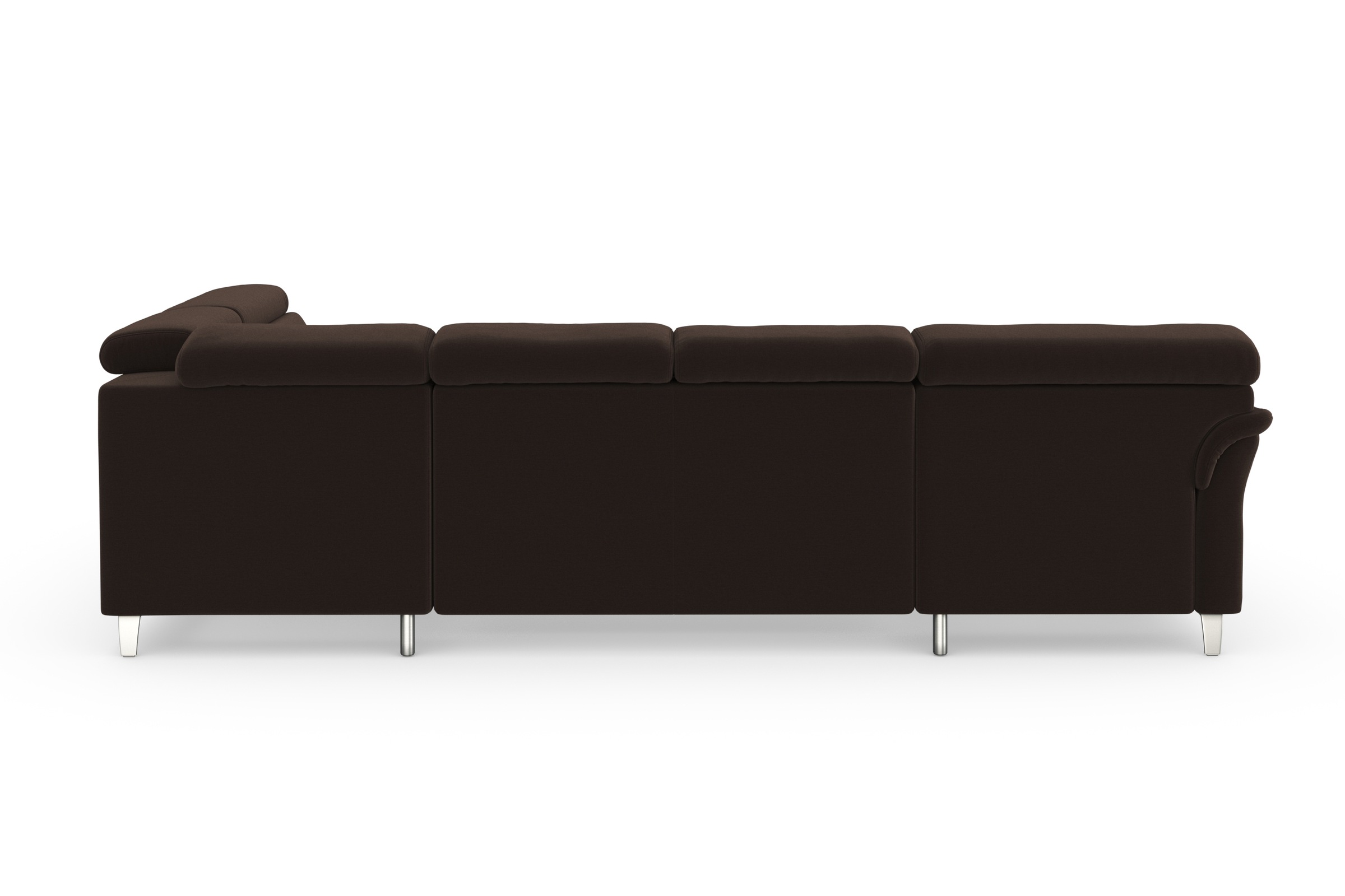 sit&more Wohnlandschaft »Marano U-Form«, inklusive Kopfteilverstellung, wahlweise mit Bettfunktion, Bettkasten