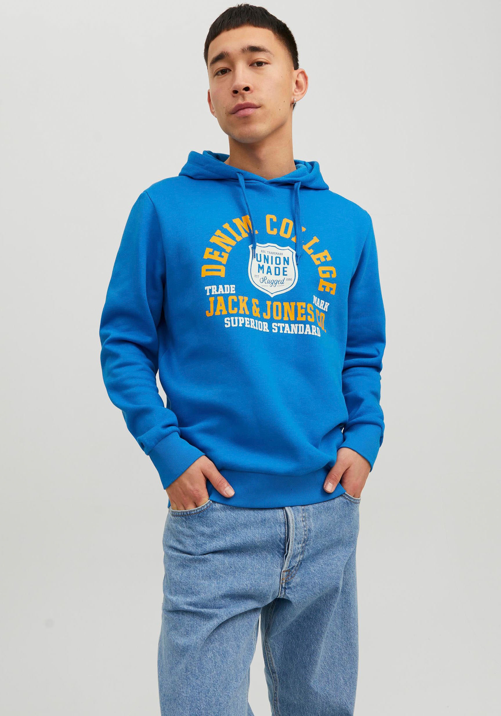 Jack & Jones Kapuzensweatshirt "LOGO SWEAT HOOD" günstig online kaufen