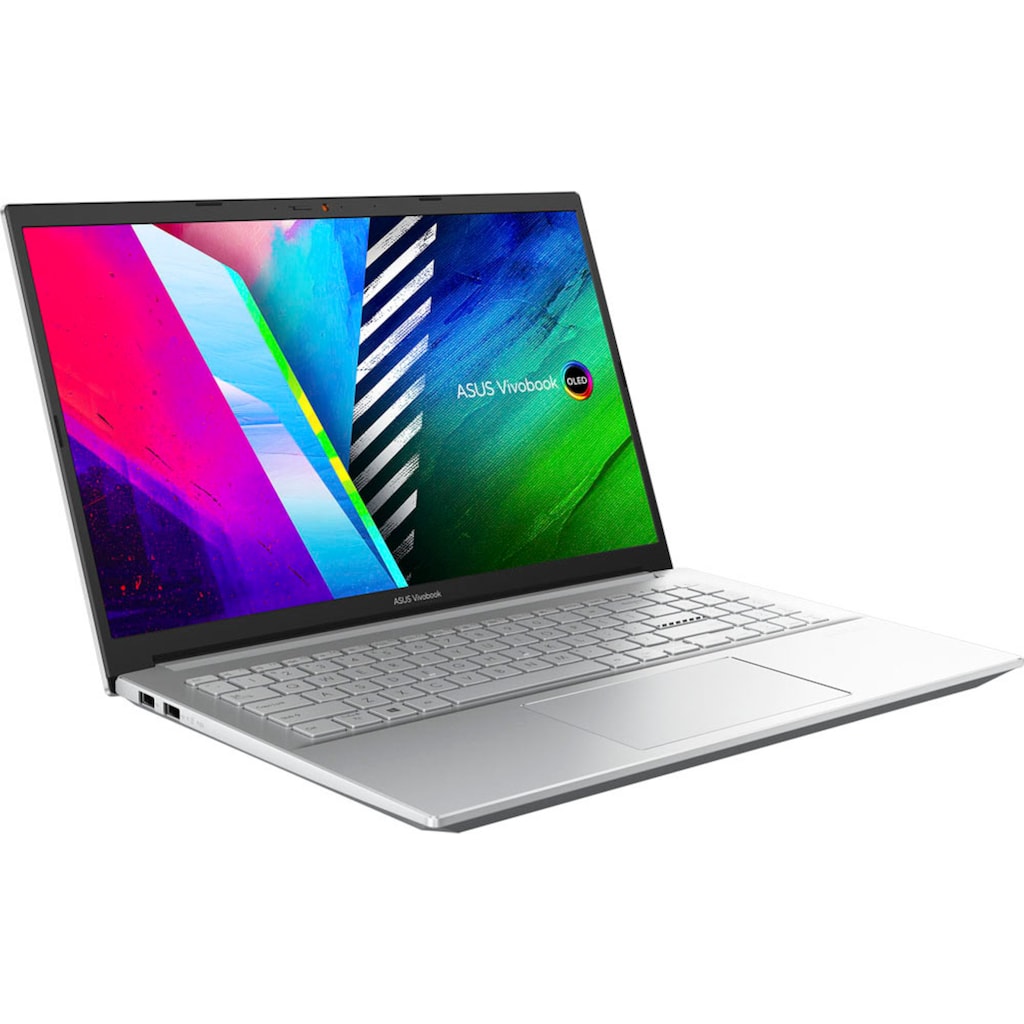 Asus Business-Notebook »Vivobook Pro 15 Laptop, Full HD OLED-Display, 8GB RAM, Windows 11 Home«, 39,6 cm, / 15,6 Zoll, Intel, Core i5, GeForce GTX 1650 Max-Q, 512 GB SSD, K3500PH-L1134W