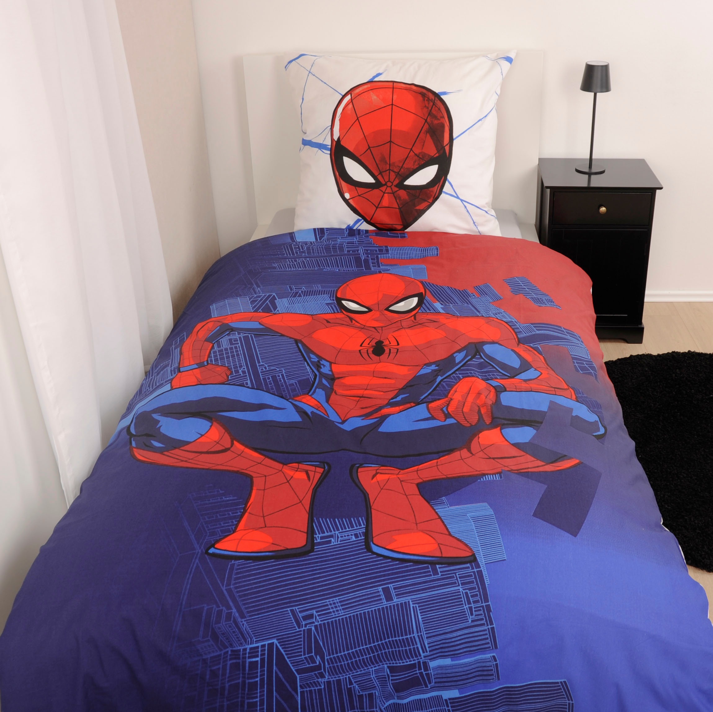 Spiderman Bettwäsche "Spiderman" 2 tlg. mit coolem Motiv günstig online kaufen