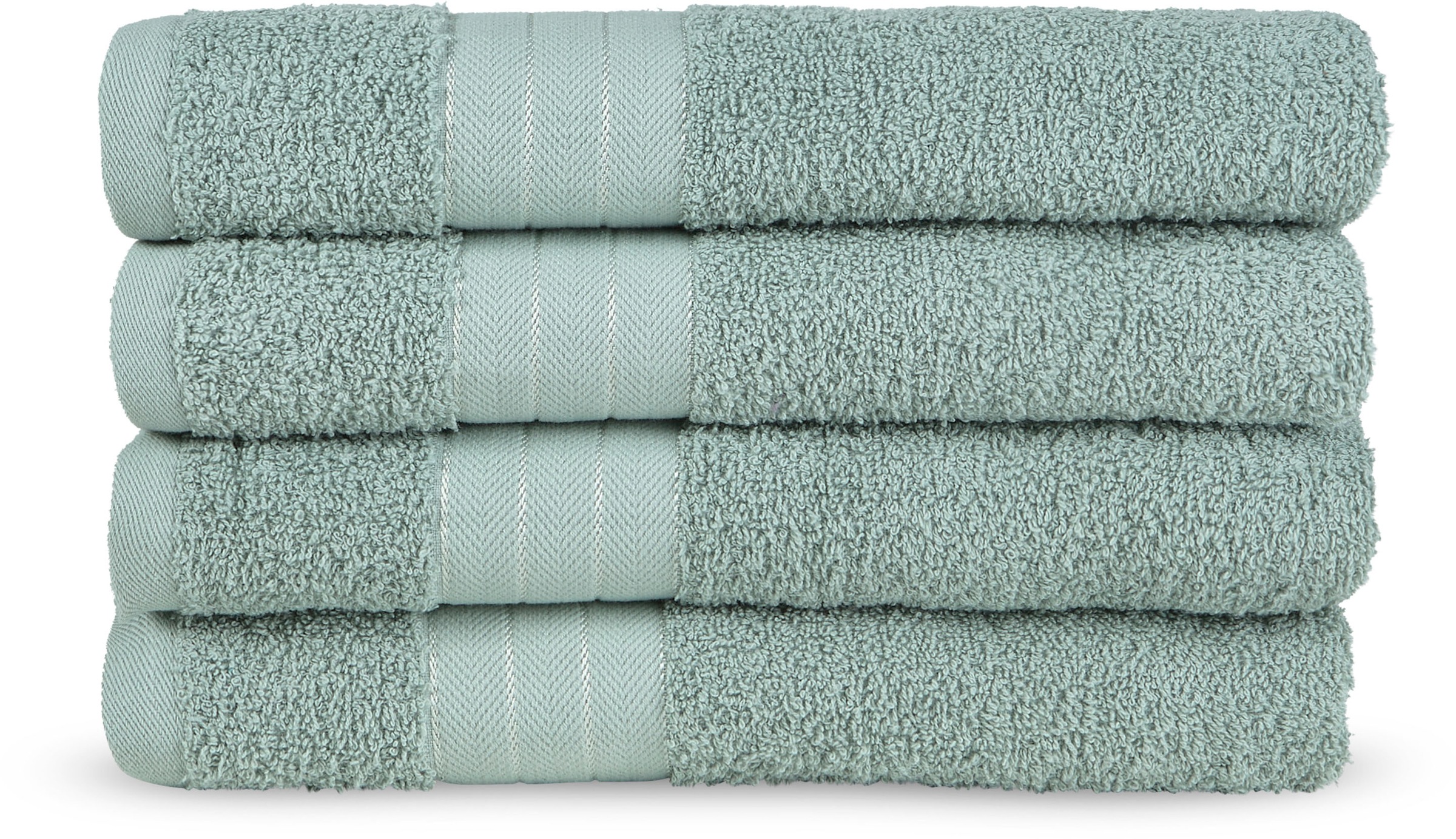 good morning Handtücher "Uni" Baumwolle, Walkfrottee, Bordüre, 500 GSM, Ein günstig online kaufen