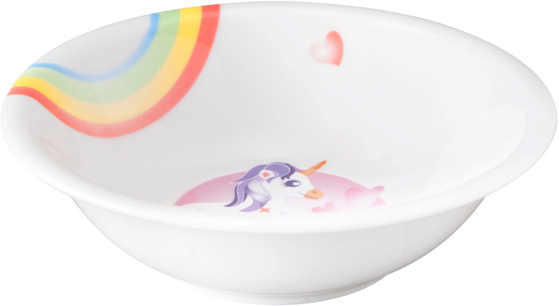 Seltmann Weiden Schüssel "Compact - Mein kleines Einhorn" 1 Stk. aus Porzellan Schale rund 16 cm