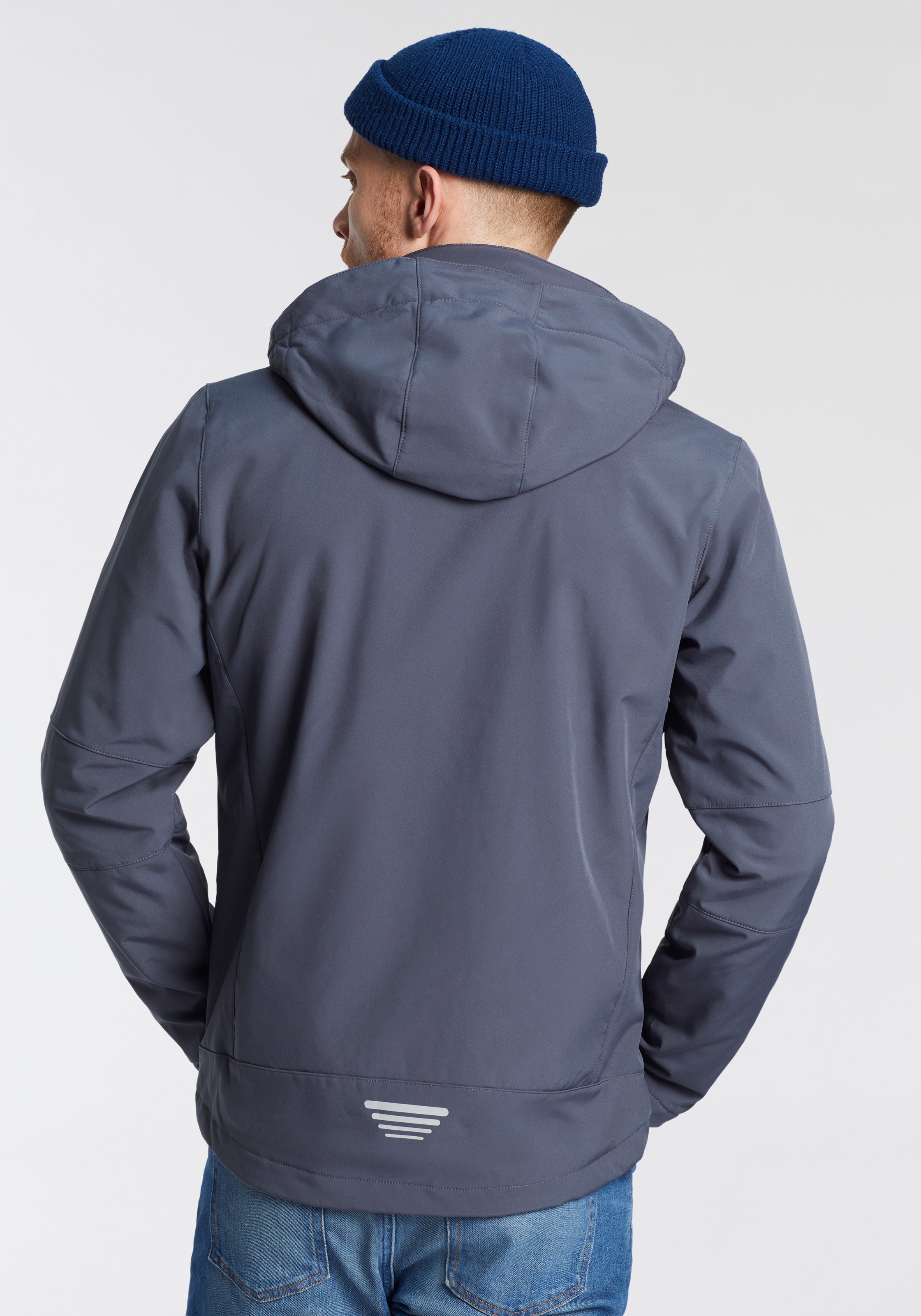 CMP Softshelljacke "MAN JACKET ZIP HOOD" 1 Stk. tlg. mit Kapuze günstig online kaufen