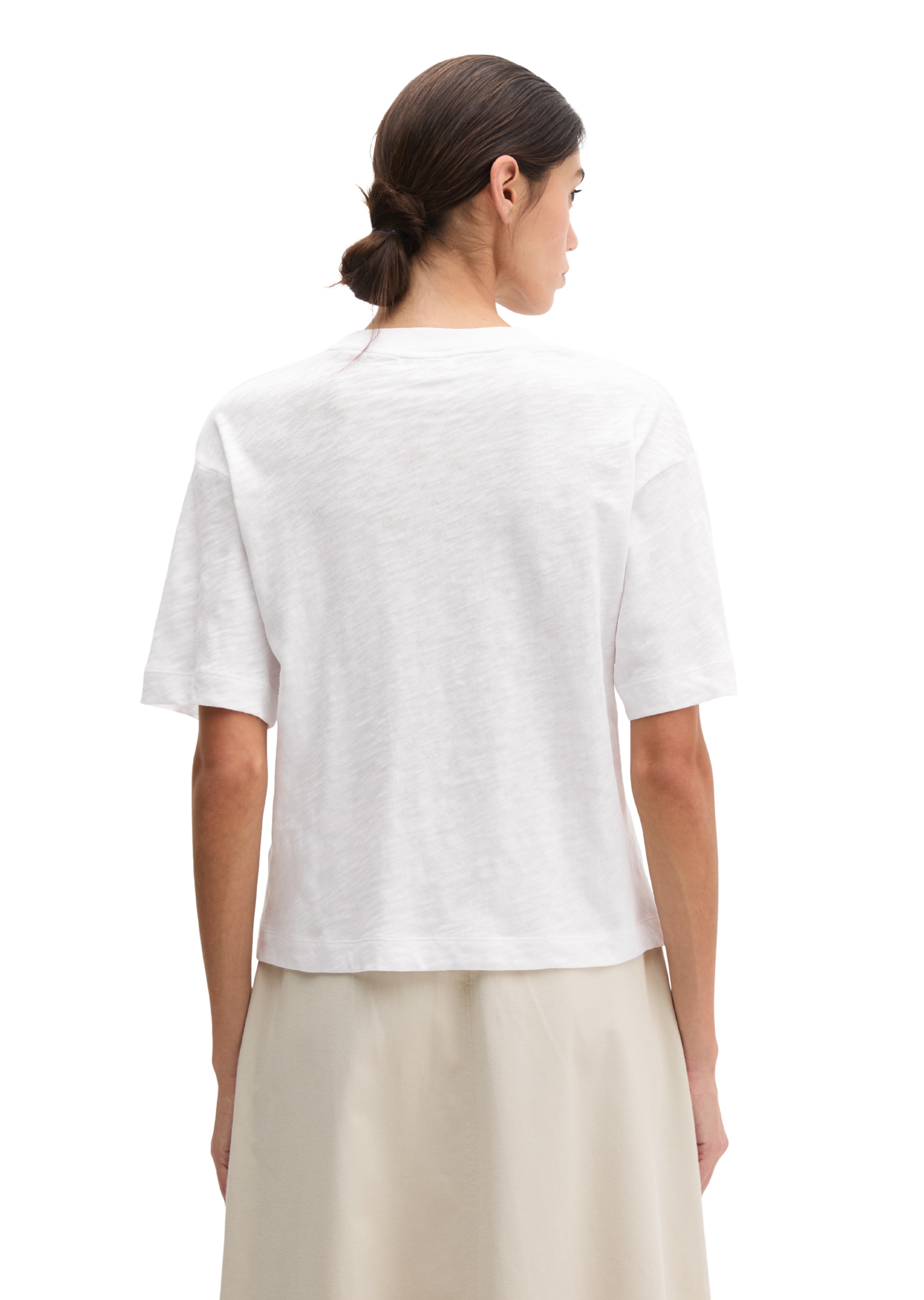 Marc O'Polo T-Shirt regular aus Slub-Jersey