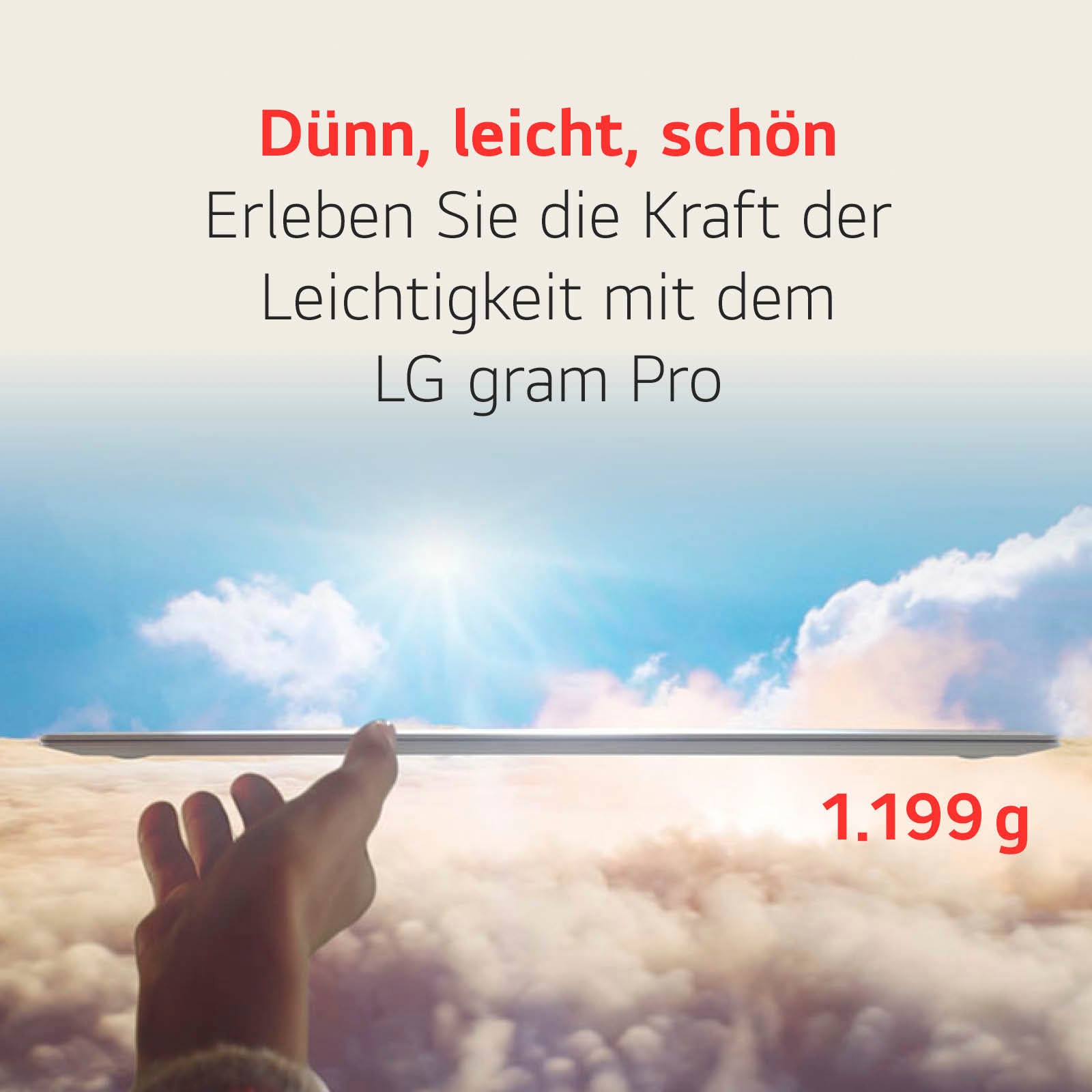 LG Business-Notebook »Gram 16" Ultralight Laptop, IPS-Display, 16 GB RAM, Windows 11 Home,«, 40,6 cm, / 16 Zoll, Intel, Core Ultra 7, ARC, 1000 GB SSD, 16Z90SP-G.AA78G, 2024