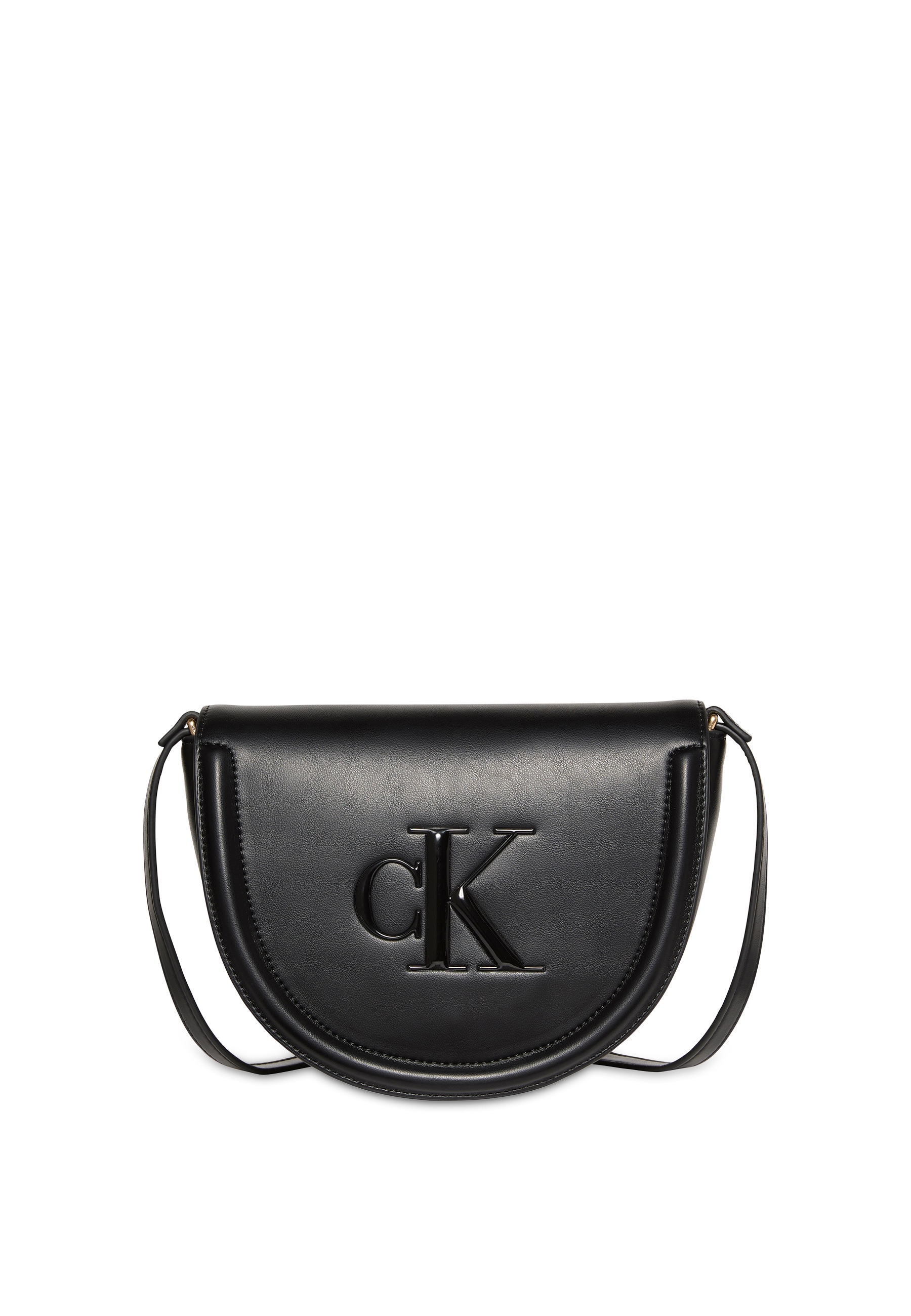 Calvin Klein Umhängetasche "RAISED CK SADDLE CROSSBODY", Damen Schultertasc günstig online kaufen