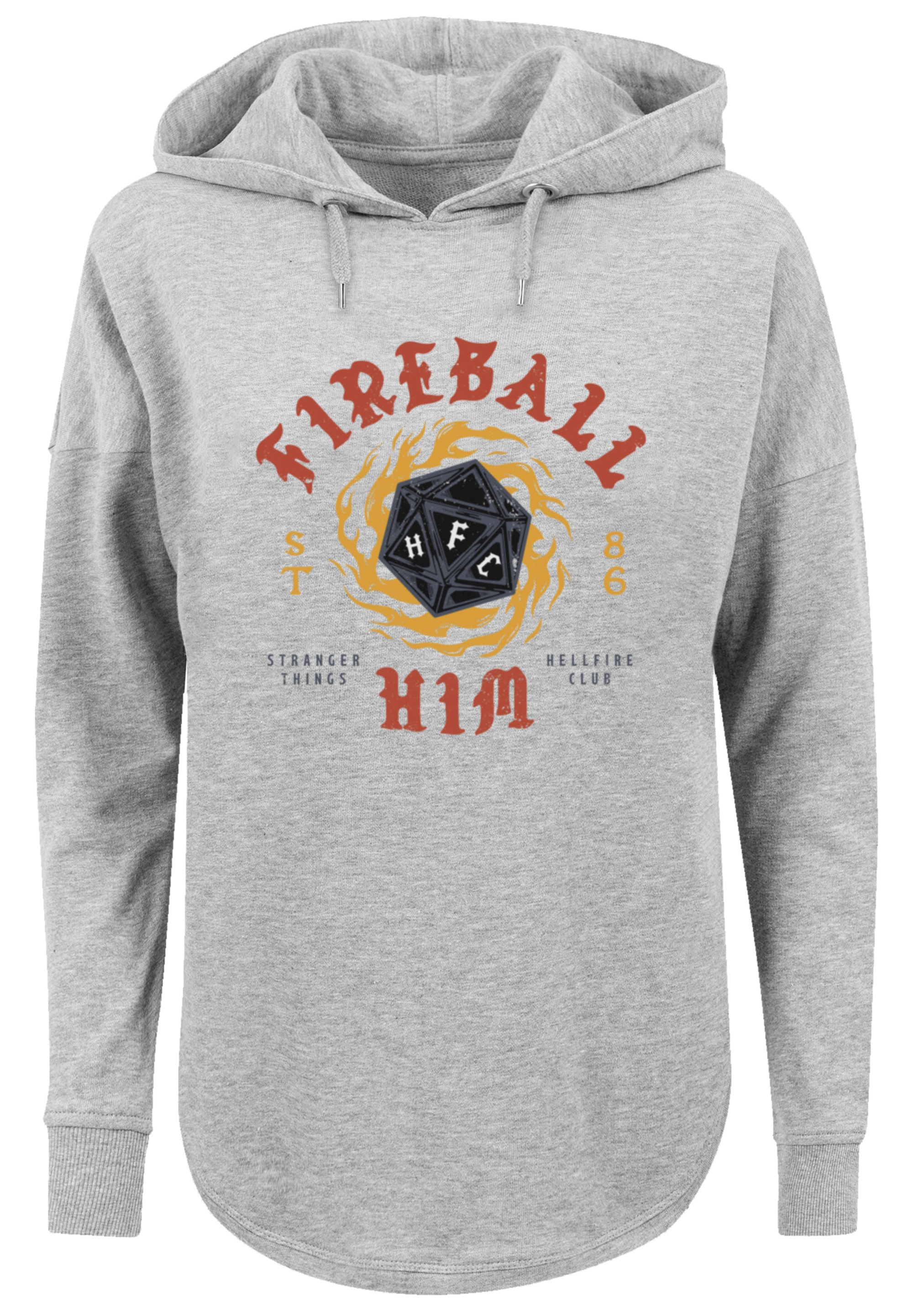 F4NT4STIC Kapuzenpullover »Stranger Things Fireball Dice 86 Netflix TV Series«, Premium Qualität