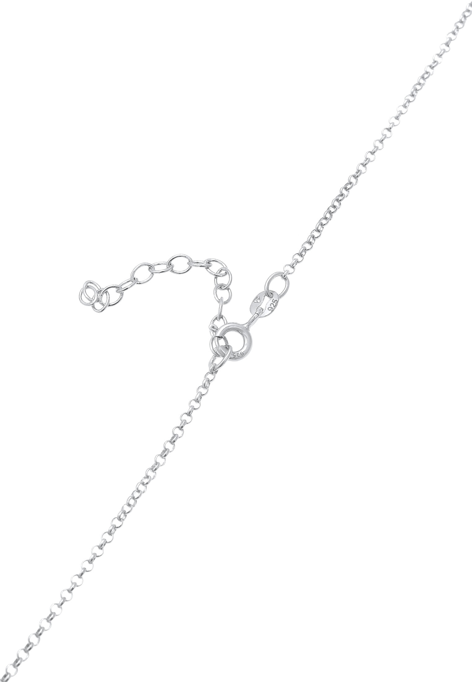 Elli Silberkette »Halskette Y-Kette Kugel 925 Silber, mit Kristallen von Swarovski®«