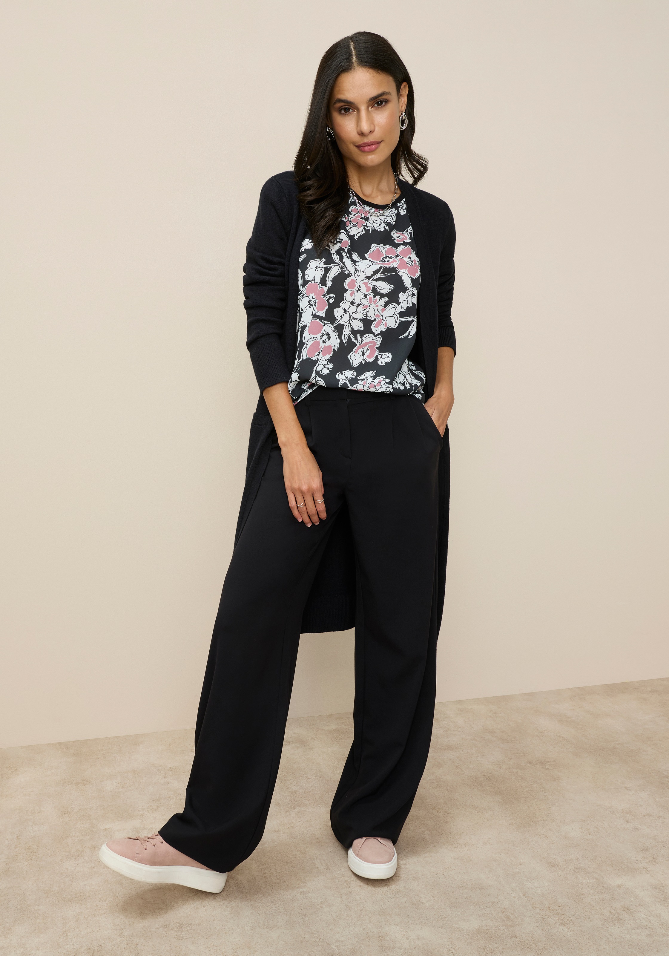 Tamaris Shirtbluse in lockerer Form mit Print