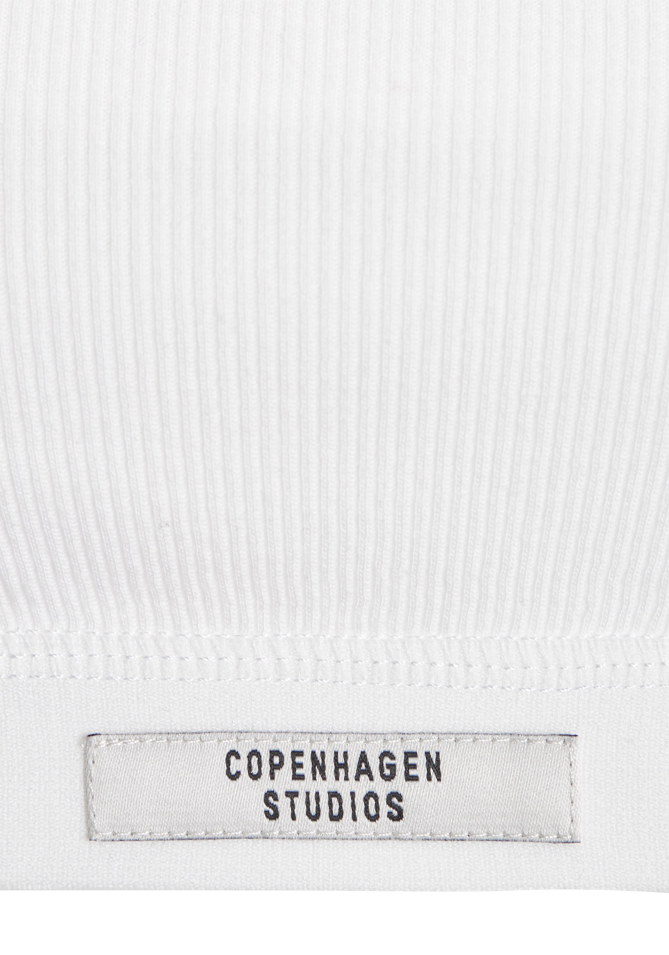 Copenhagen Studios Bustier, aus elastischer Baumwoll-Ripp-Qualität