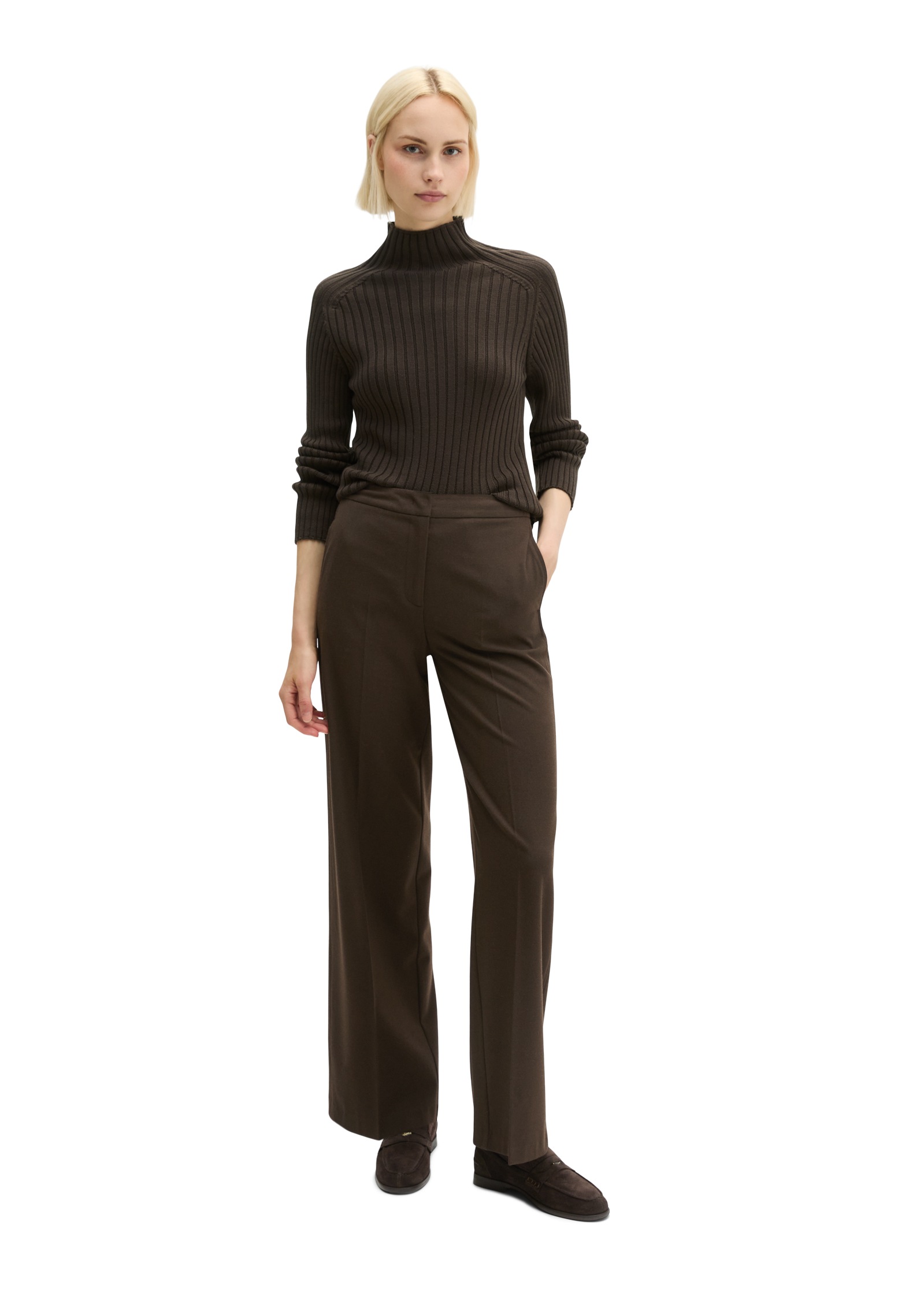 Marc O'Polo Stehkragenpullover »aus Heavy Weight Cotton«