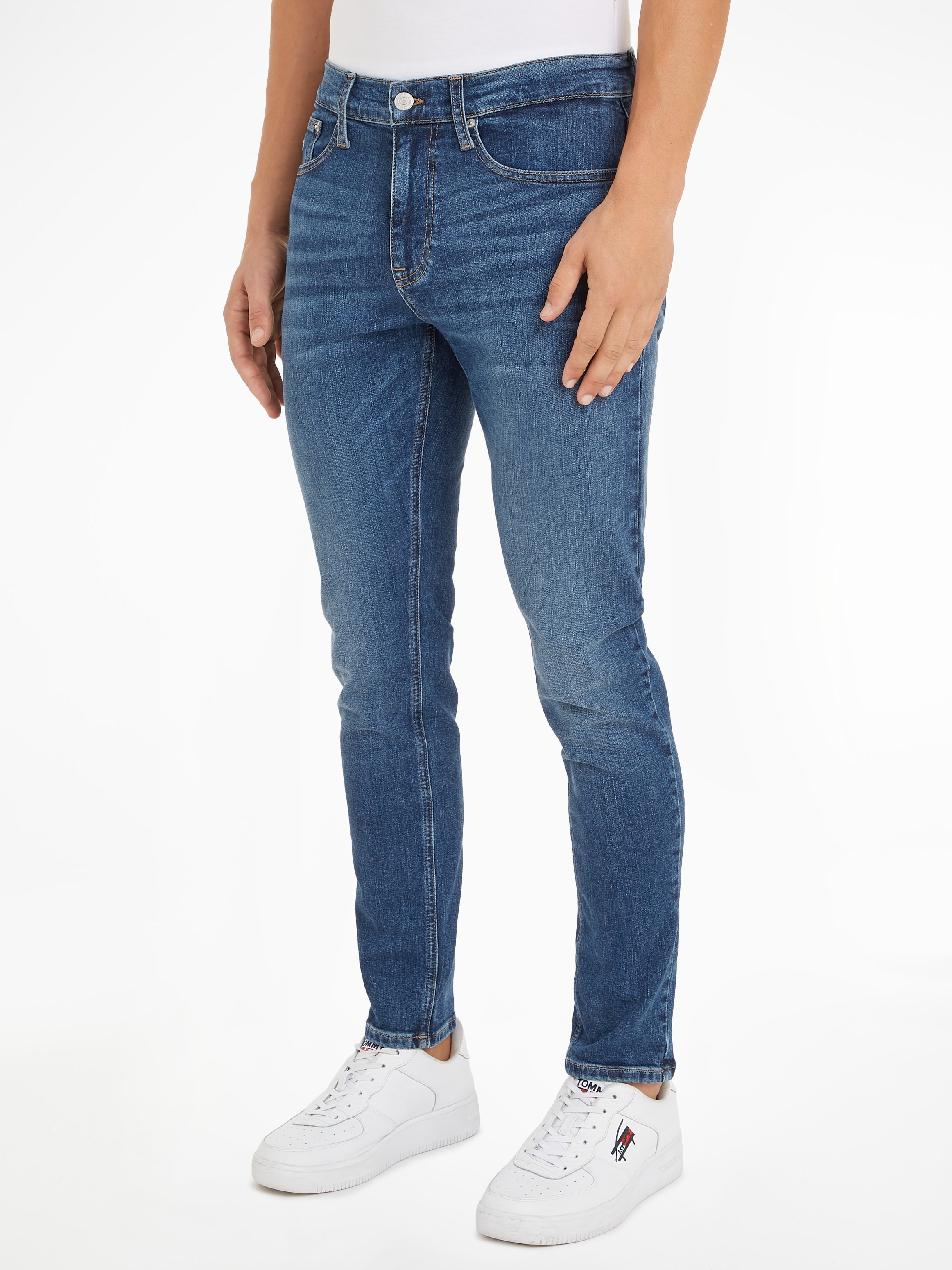 Tommy Jeans Slim-fit-Jeans "AUSTIN SLIM TPRD", schmal zulaufendes Bein