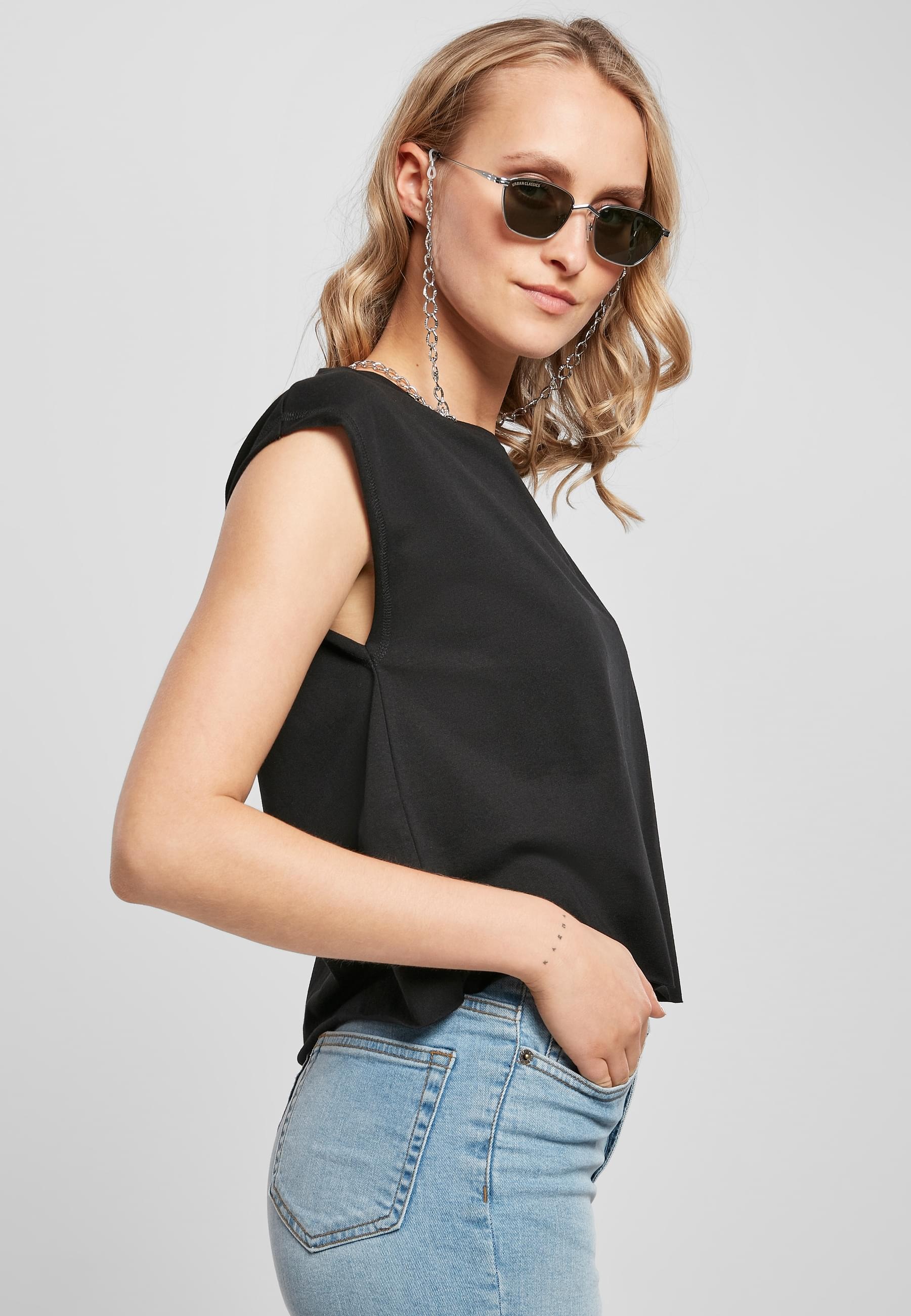 URBAN CLASSICS T-Shirt »Urban Classics Damen Ladies Organic Short Tee«, (1 tlg.)
