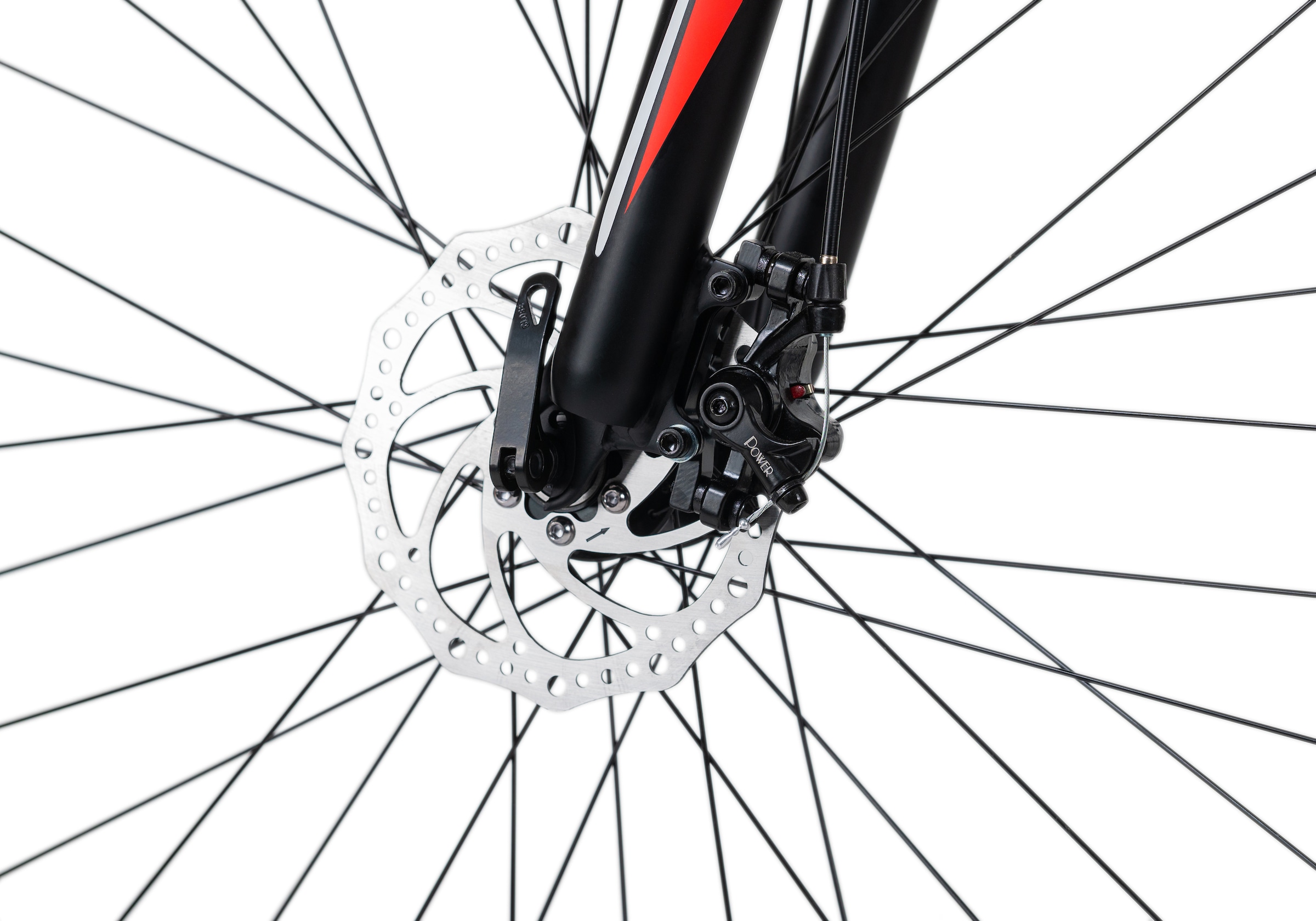 KS Cycling Mountainbike »Hardtail 27,5'' Morzine schwarz-rot 21 Gänge« 21 Gang Kettenschaltung