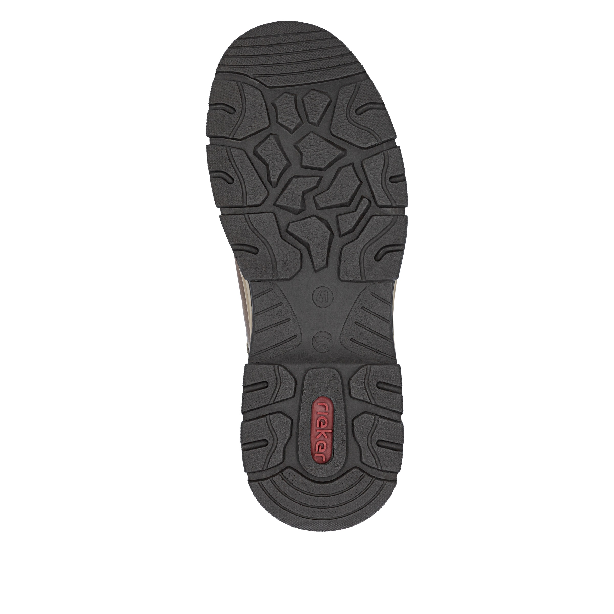 Rieker Sneaker, Schnürschuh, Halbschuh, Outdoorschuh mit Schaftrandpolsterung