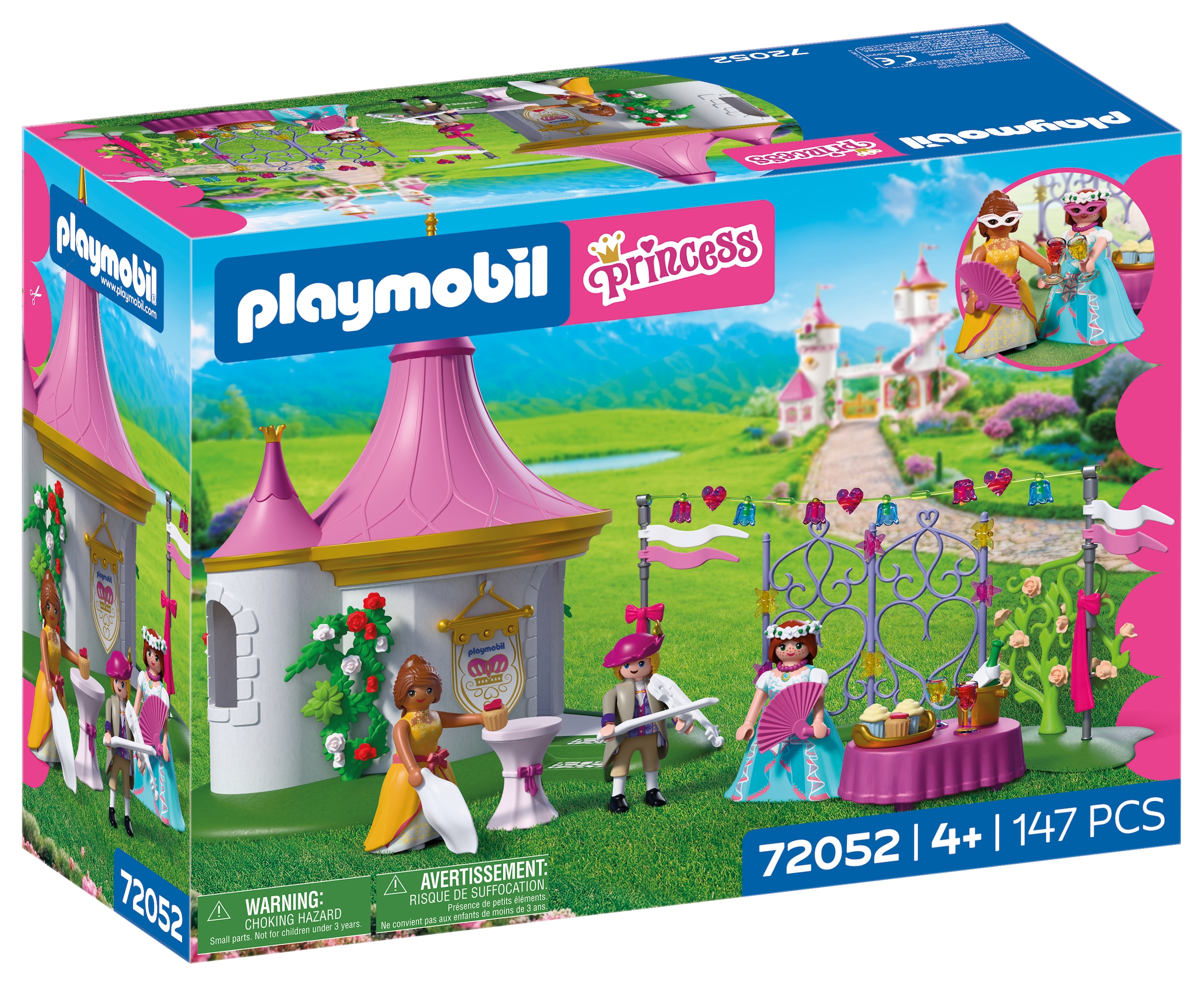Playmobil® Konstruktions-Spielset »Maskenball im Pavillon (72052), Princess« Made in Europe