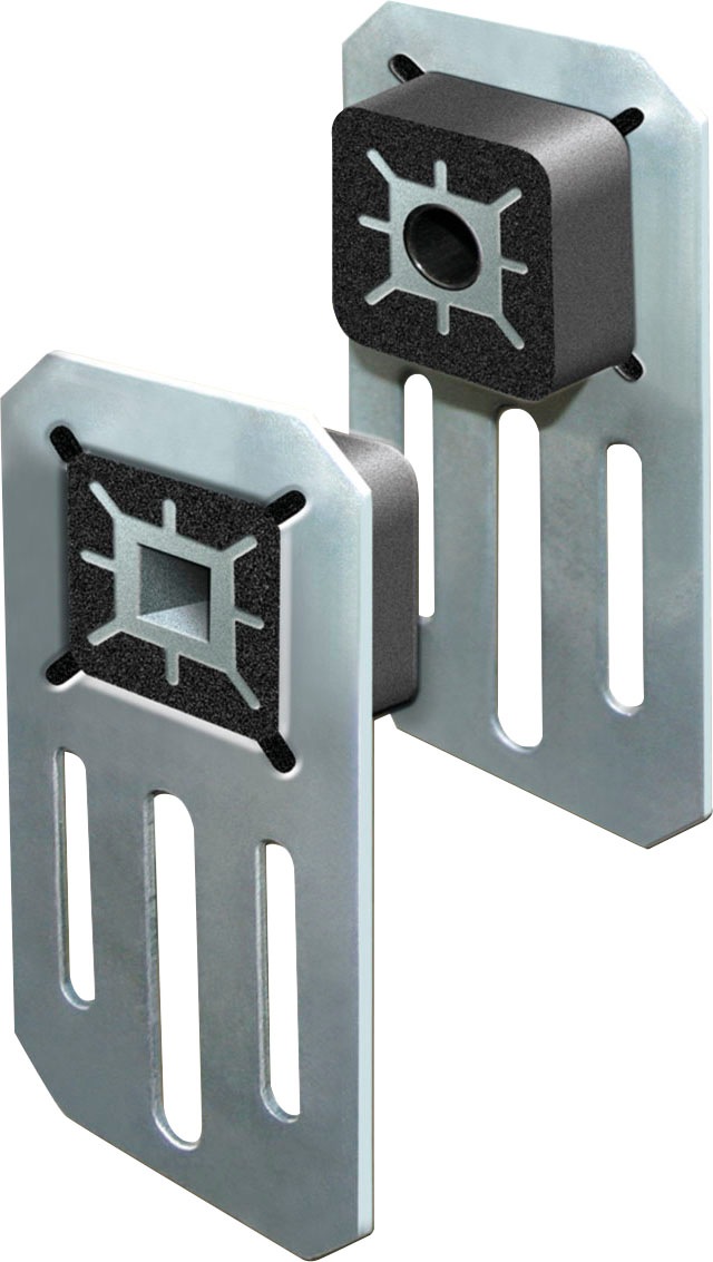 SCHELLENBERG Wandlager »Mini und Maxi System, Leiselauf-Wandlager-Set für Rollläden« Set, 1 Stk. tlg. geräuscharmes Lager für motorisierte Rollläden