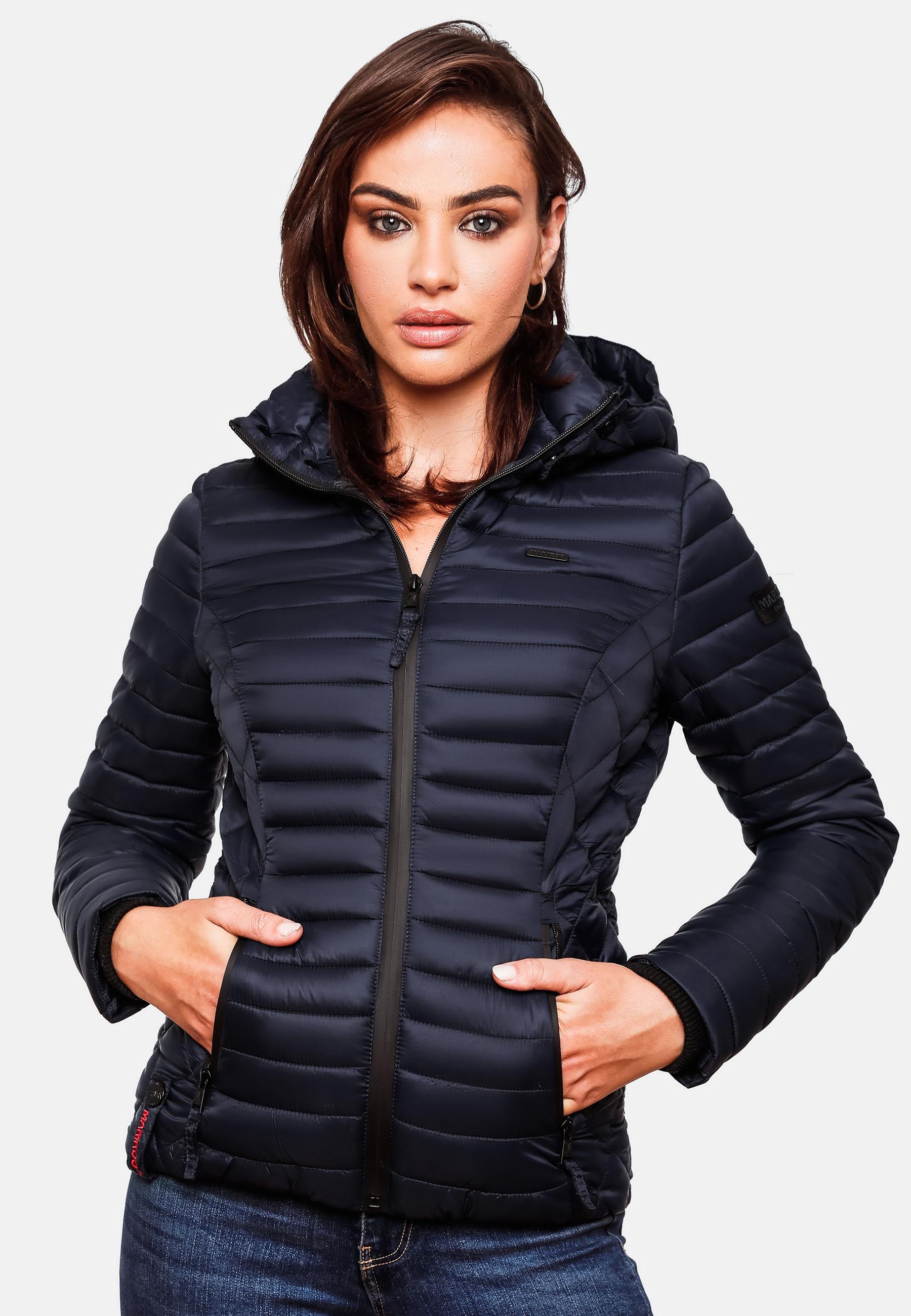Marikoo Steppjacke »Samtpfote«, mit Kapuze, ultraleichte Übergangsjacke mit Kapuze