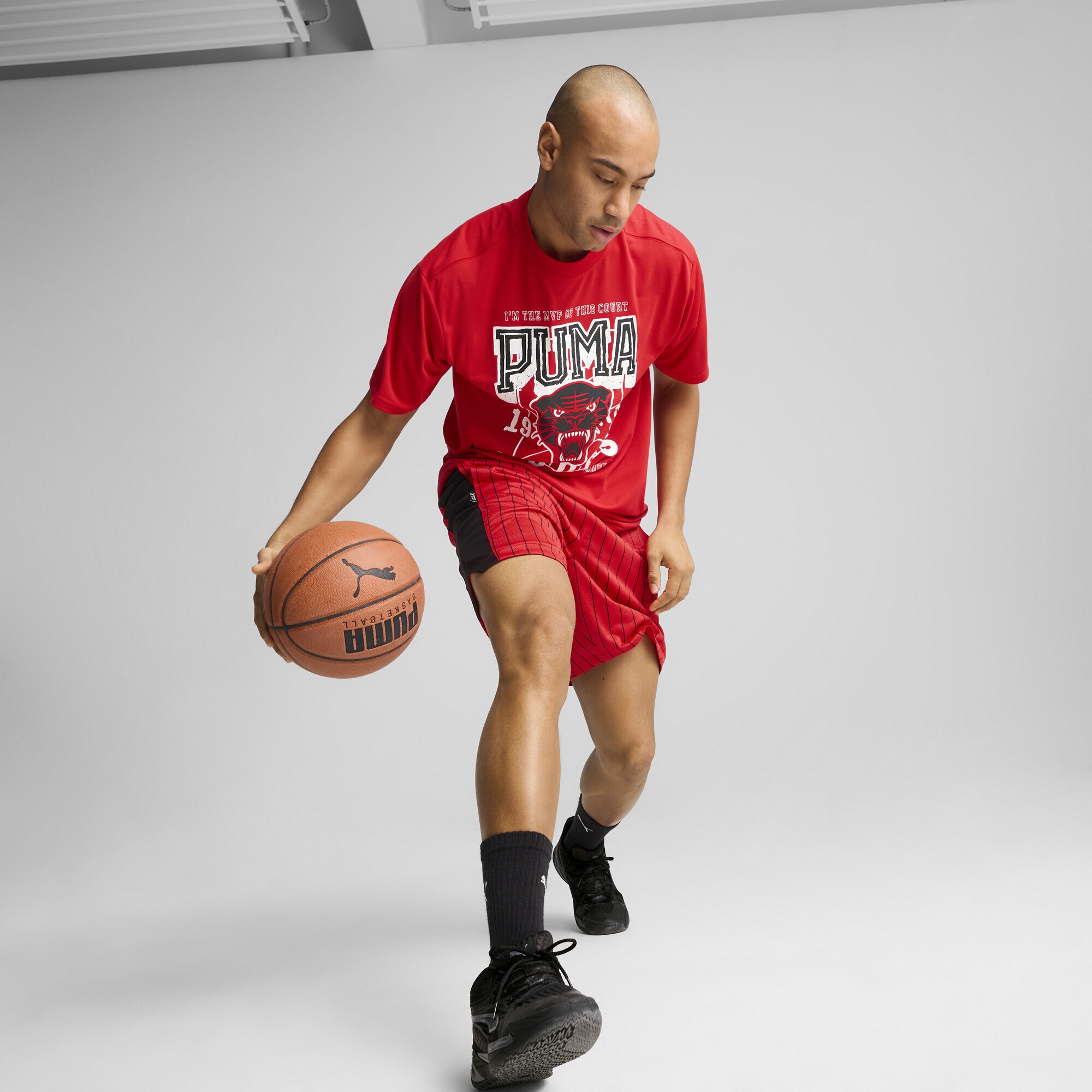 PUMA Trainingsshirt »Rival Rage Basketball T-Shirt Herren«