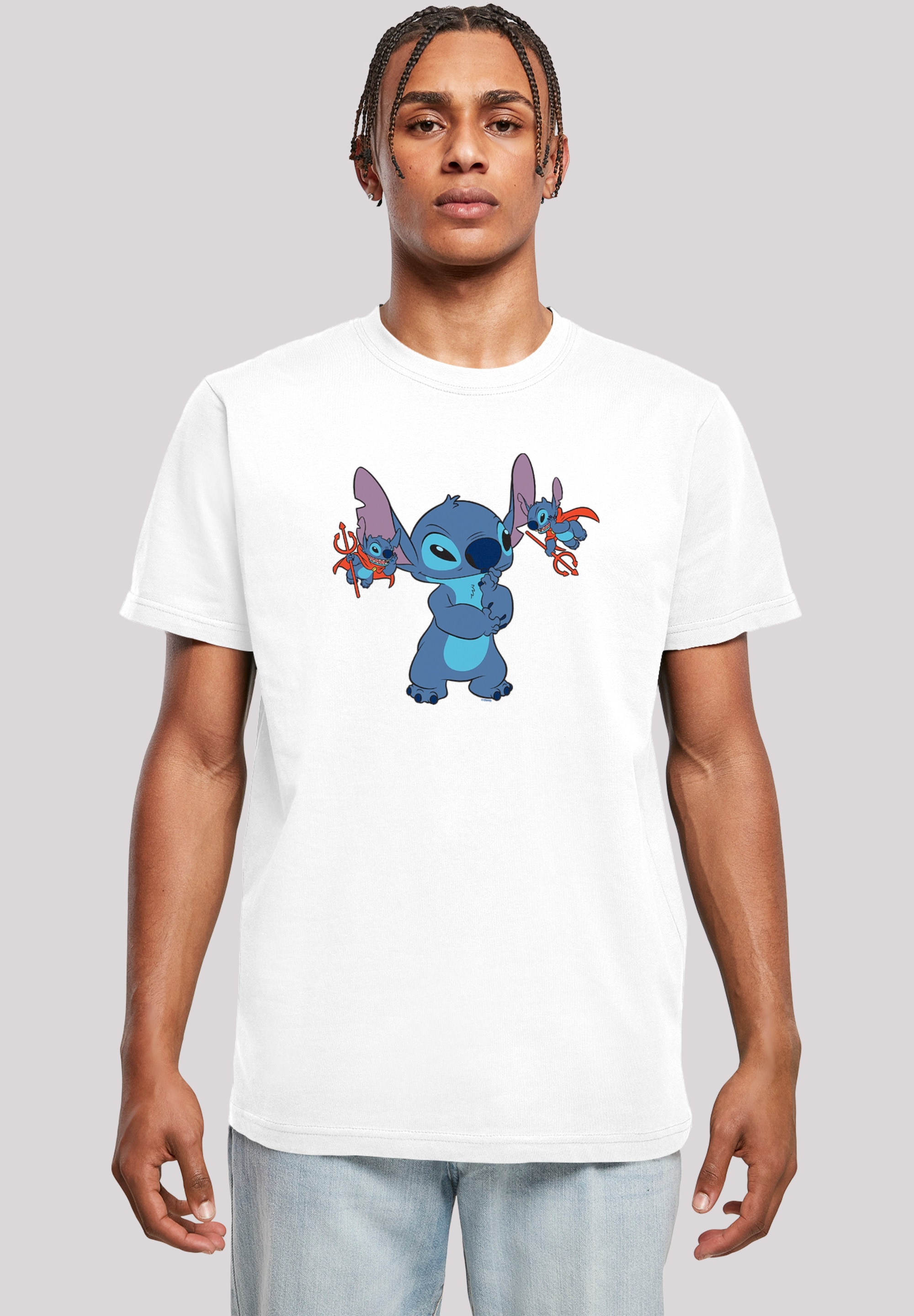 F4NT4STIC T-Shirt »Disney Lilo & Stitch Kleine Teufel«, Print