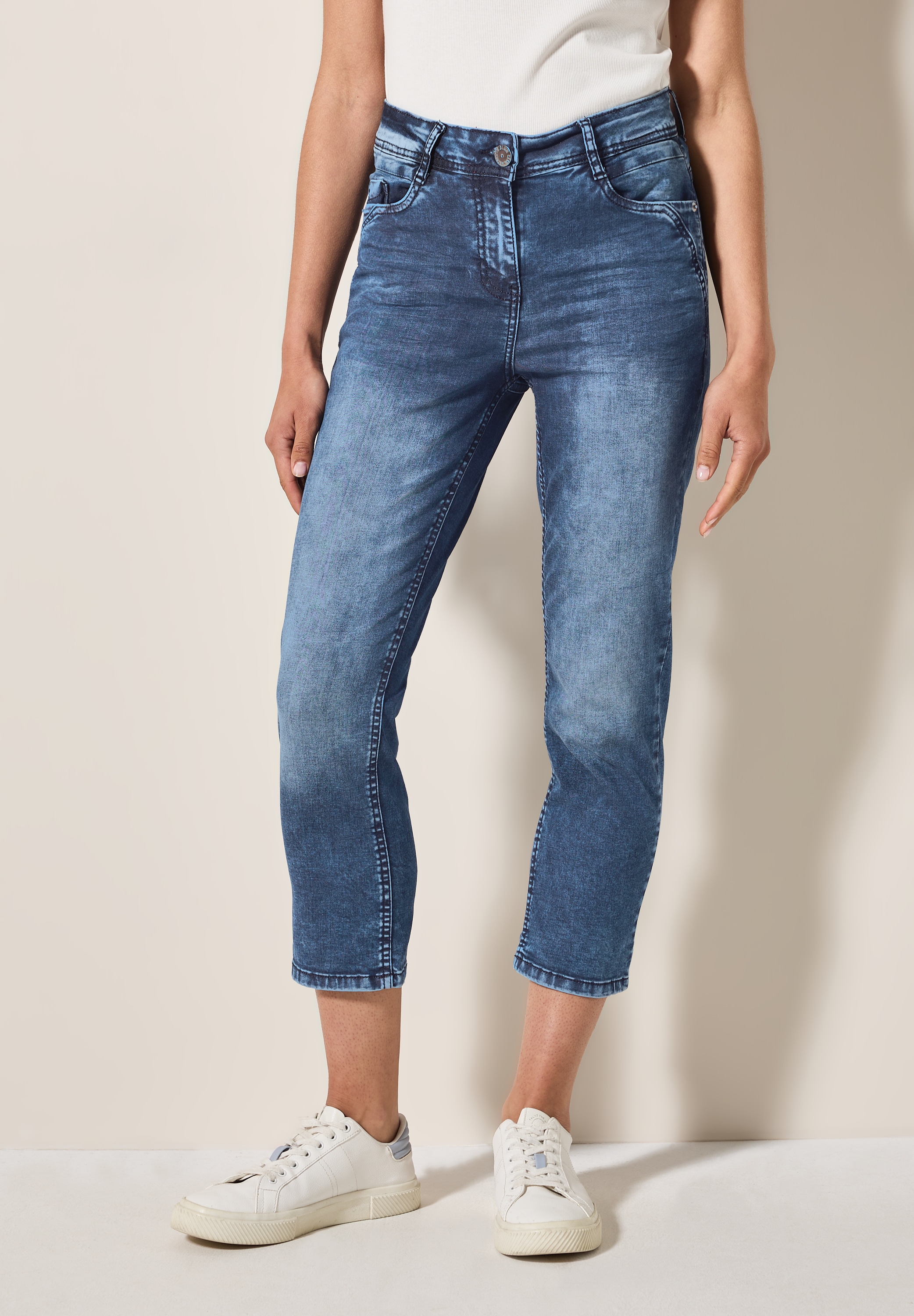 Cecil Slim-fit-Jeans, 5-Pocket-Style