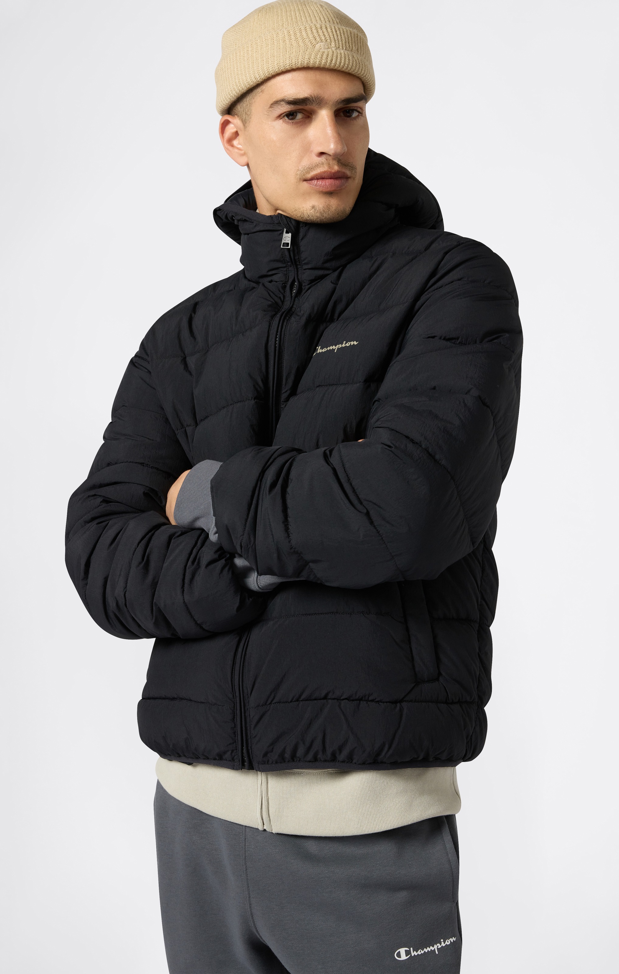 Champion Steppjacke "Padded Outdoor Jacket" für Erwachsene, aus Polyamid, l günstig online kaufen