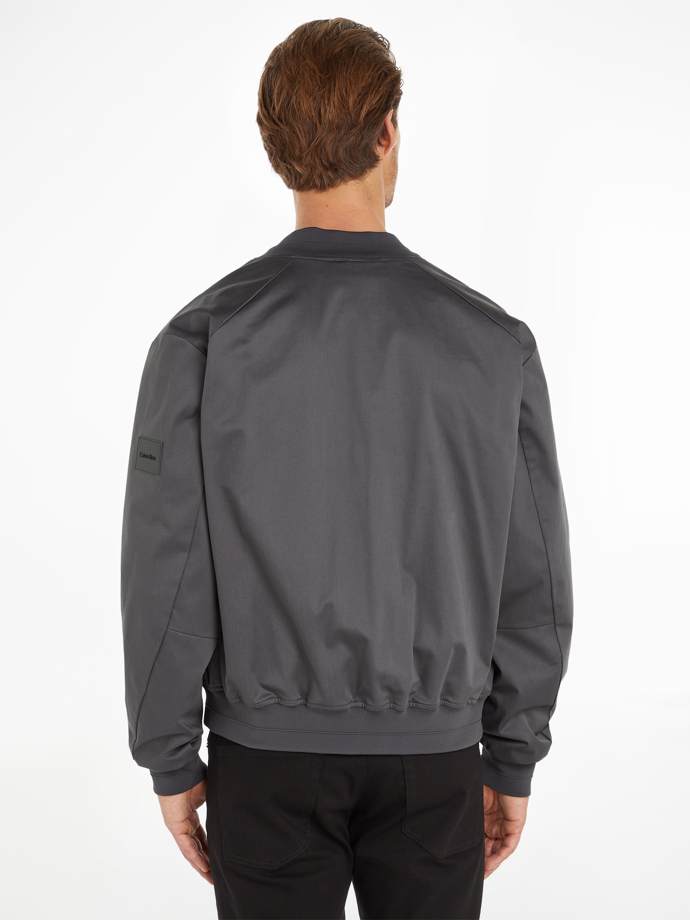 Calvin Klein Collegejacke "SATEEN STRETCH HERO BOMBER" günstig online kaufen